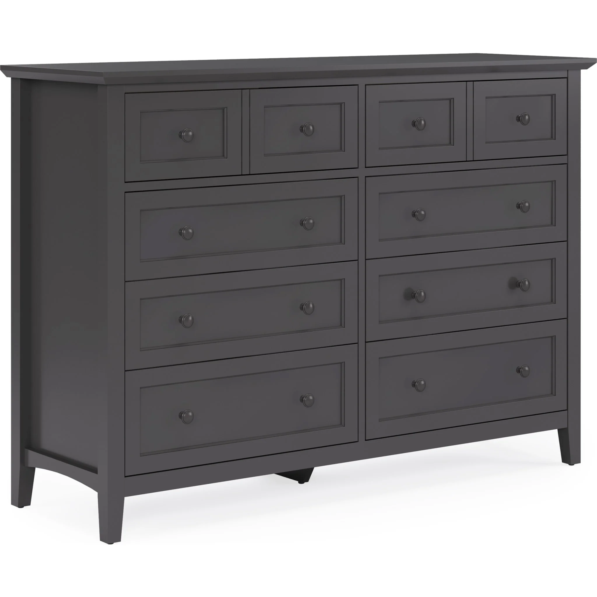 Grace Eight Drawer Dresser in Raven Black (2024) - Image 6