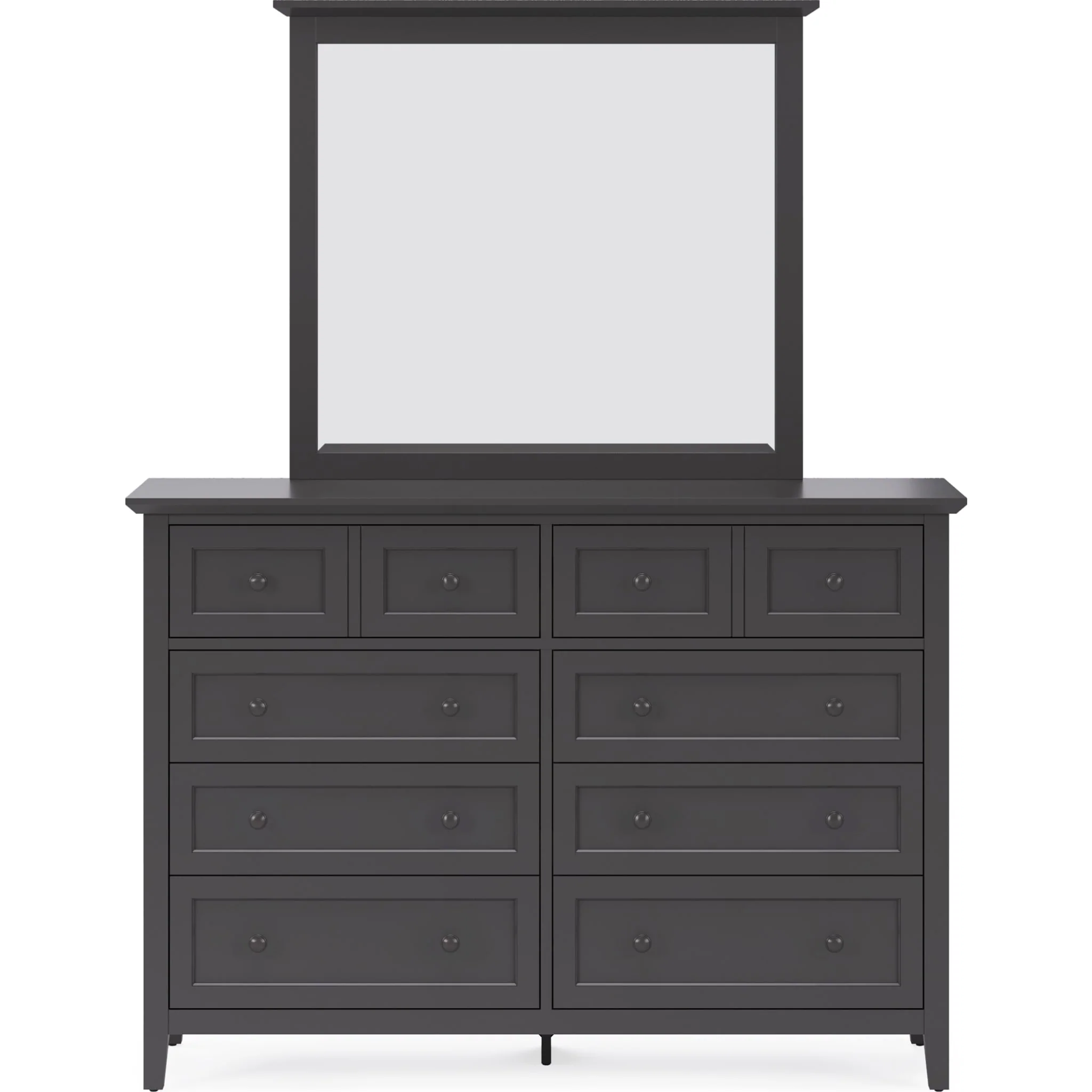 Grace Wall or Dresser Mirror in Raven Black - Image 7