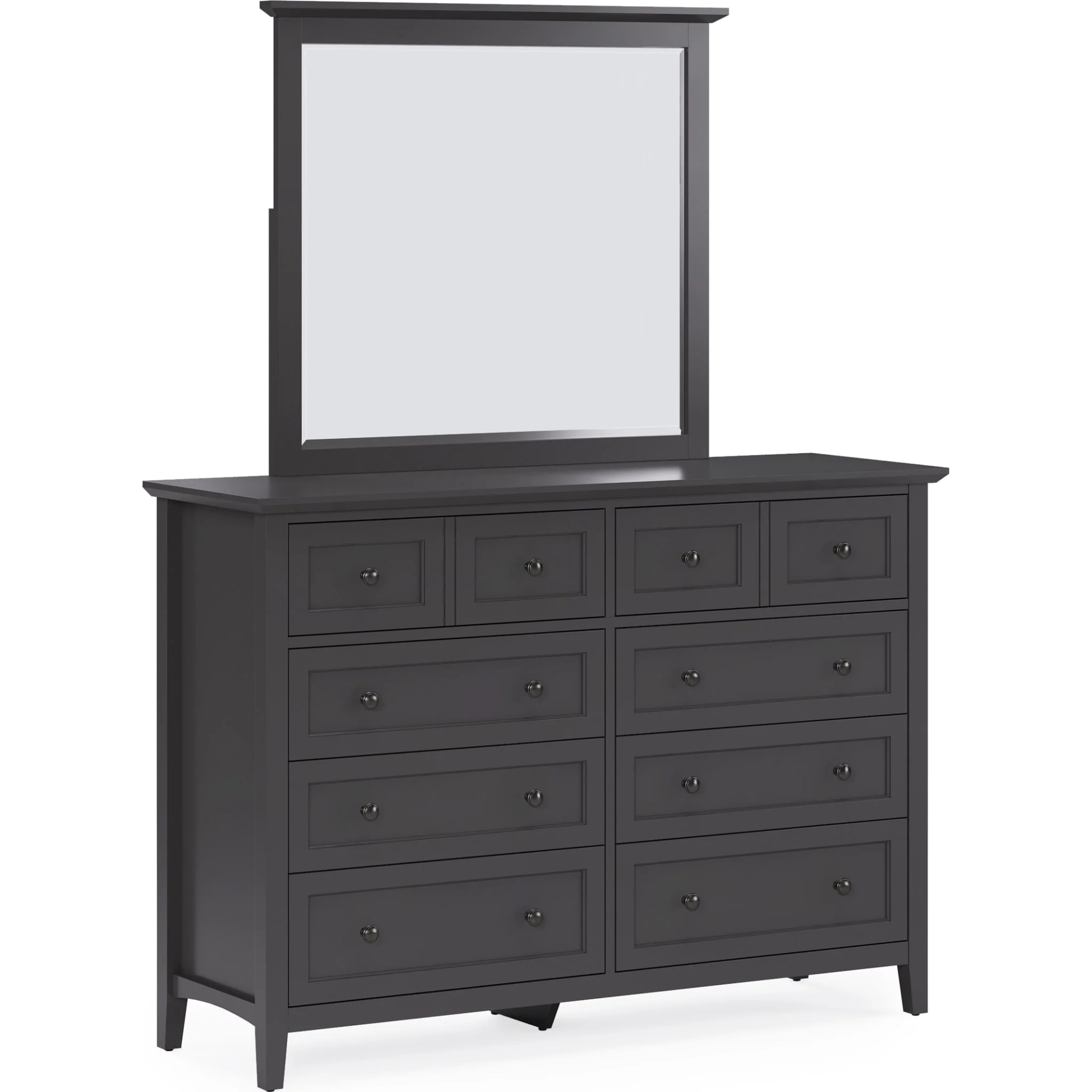 Grace Wall or Dresser Mirror in Raven Black - Image 9