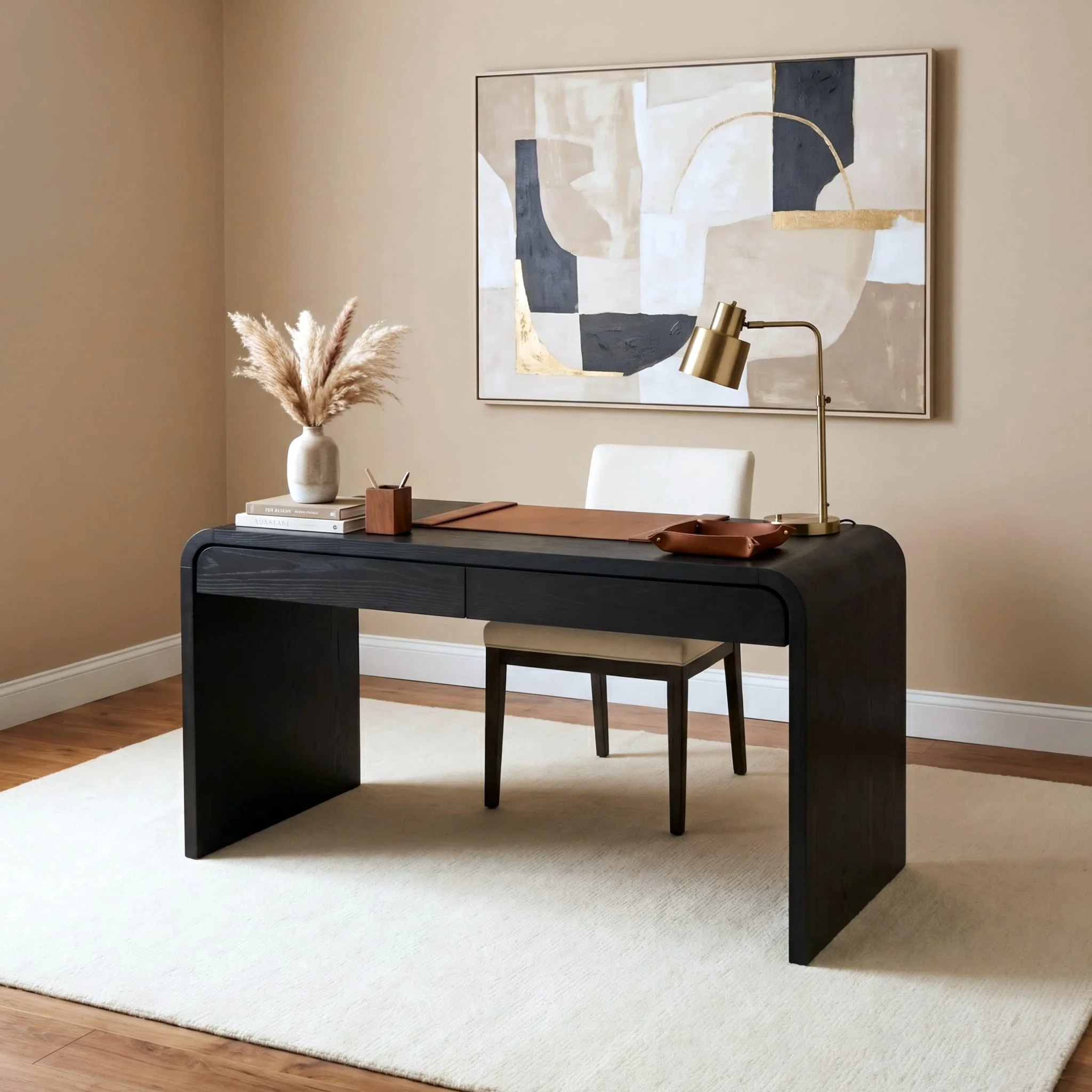 Elora Writing Desk - Jet - Image 3