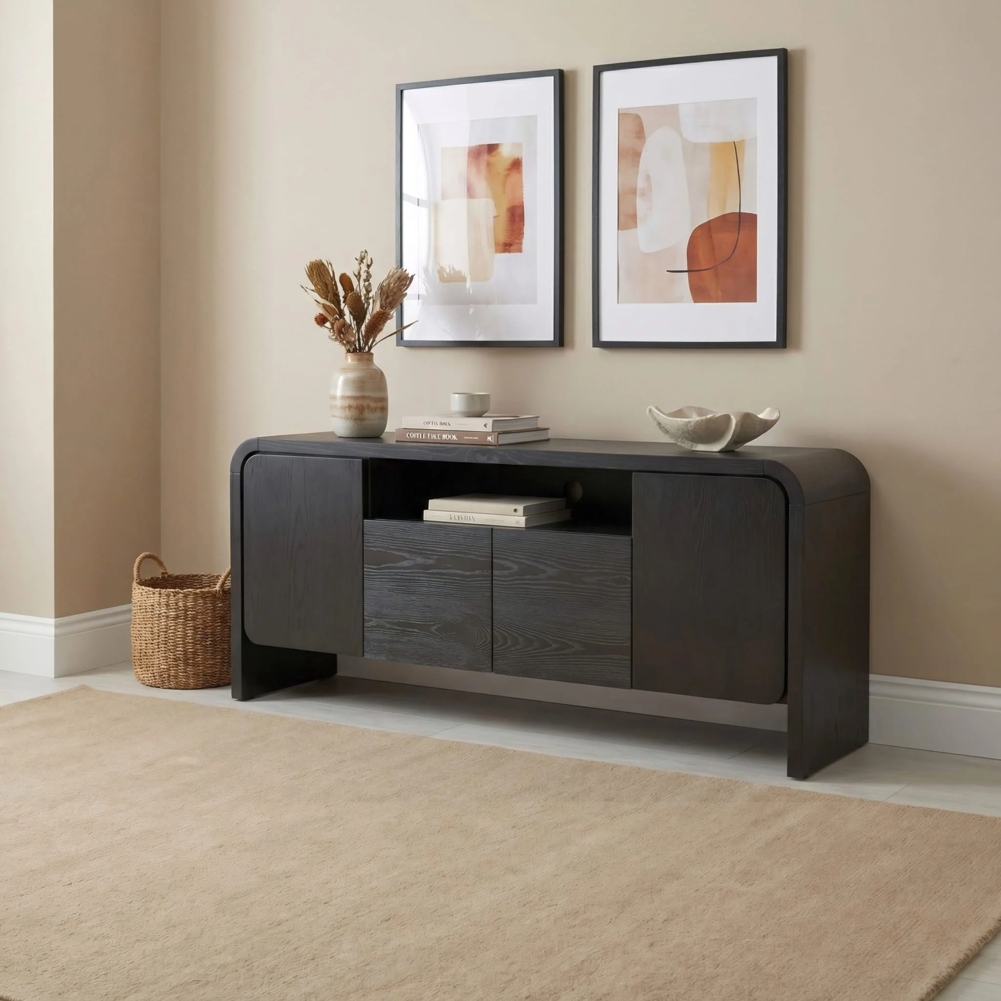 Elora Ent Console 64W - Jet - Image 4