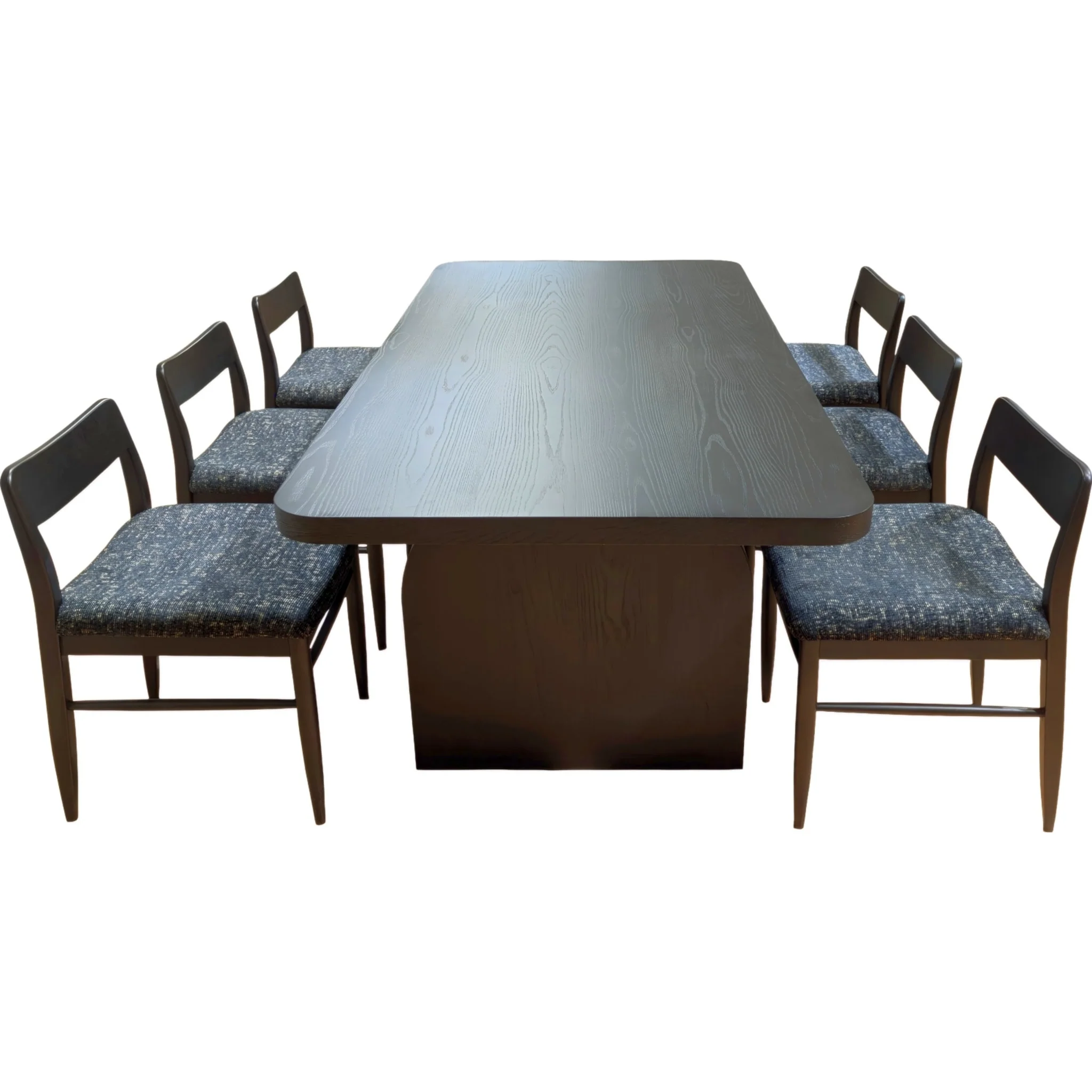 Elora Rectangular Dining Table - Jet - Image 6