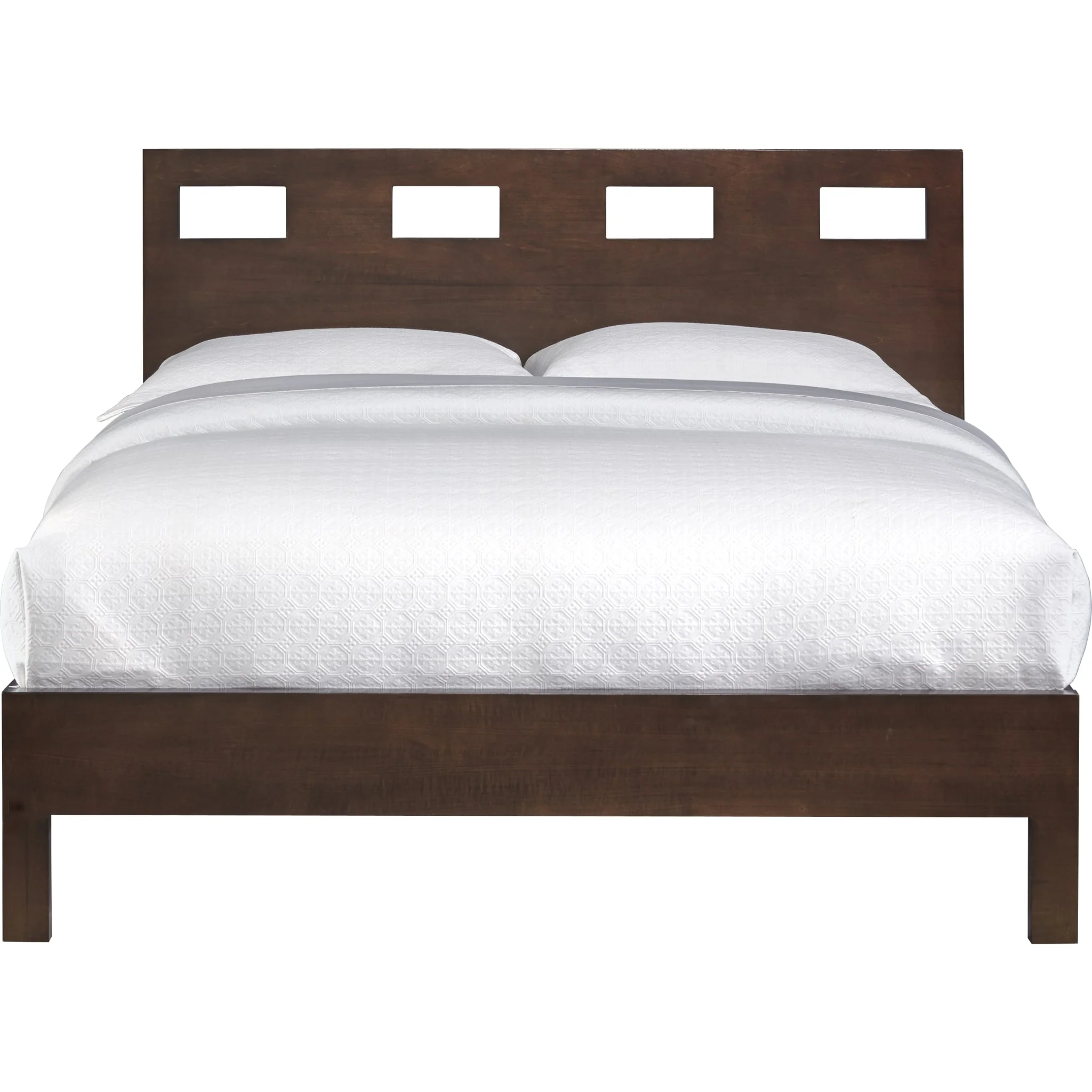 Riva Wood Bed in Chocolate Brown - Image 5