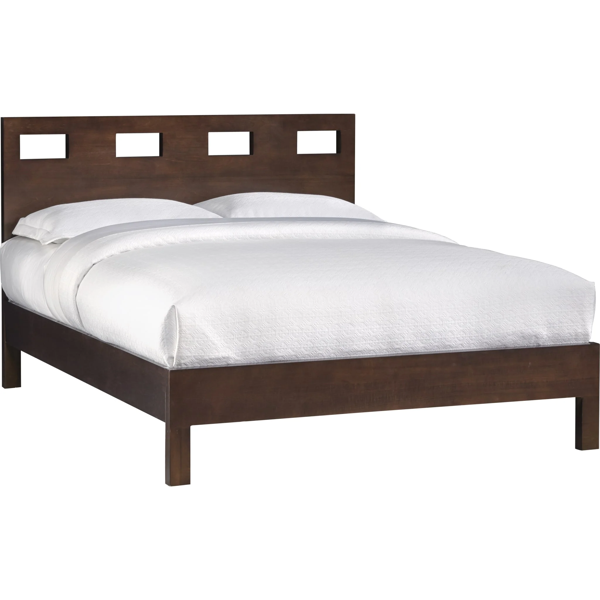Riva Wood Bed in Chocolate Brown - Image 6