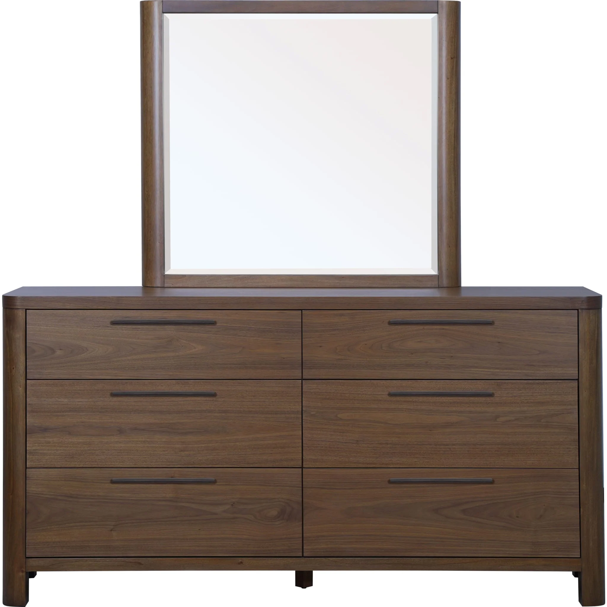 Totes Six Drawer Dresser in English Walnut - Image 4
