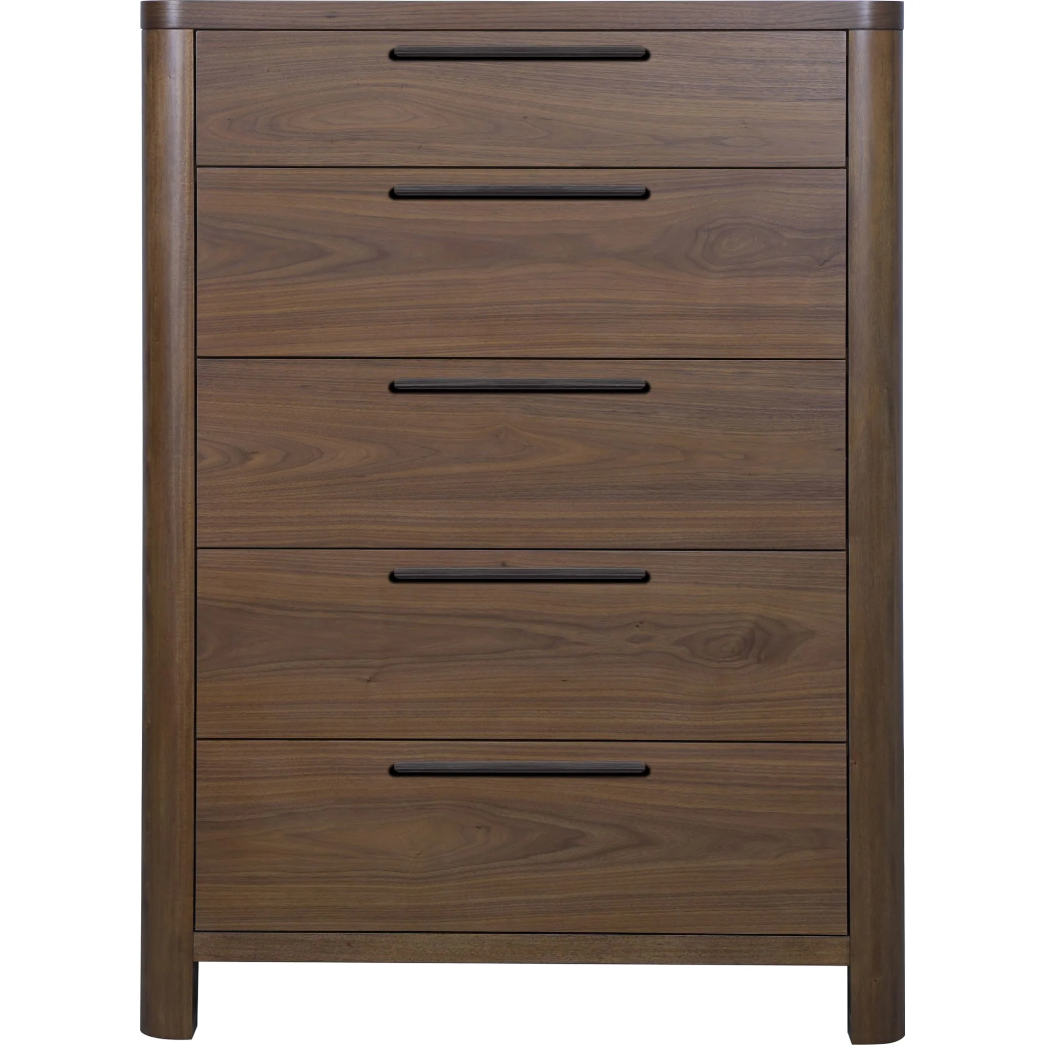 Totes Five Drawer Chest in English Walnut - Image 3