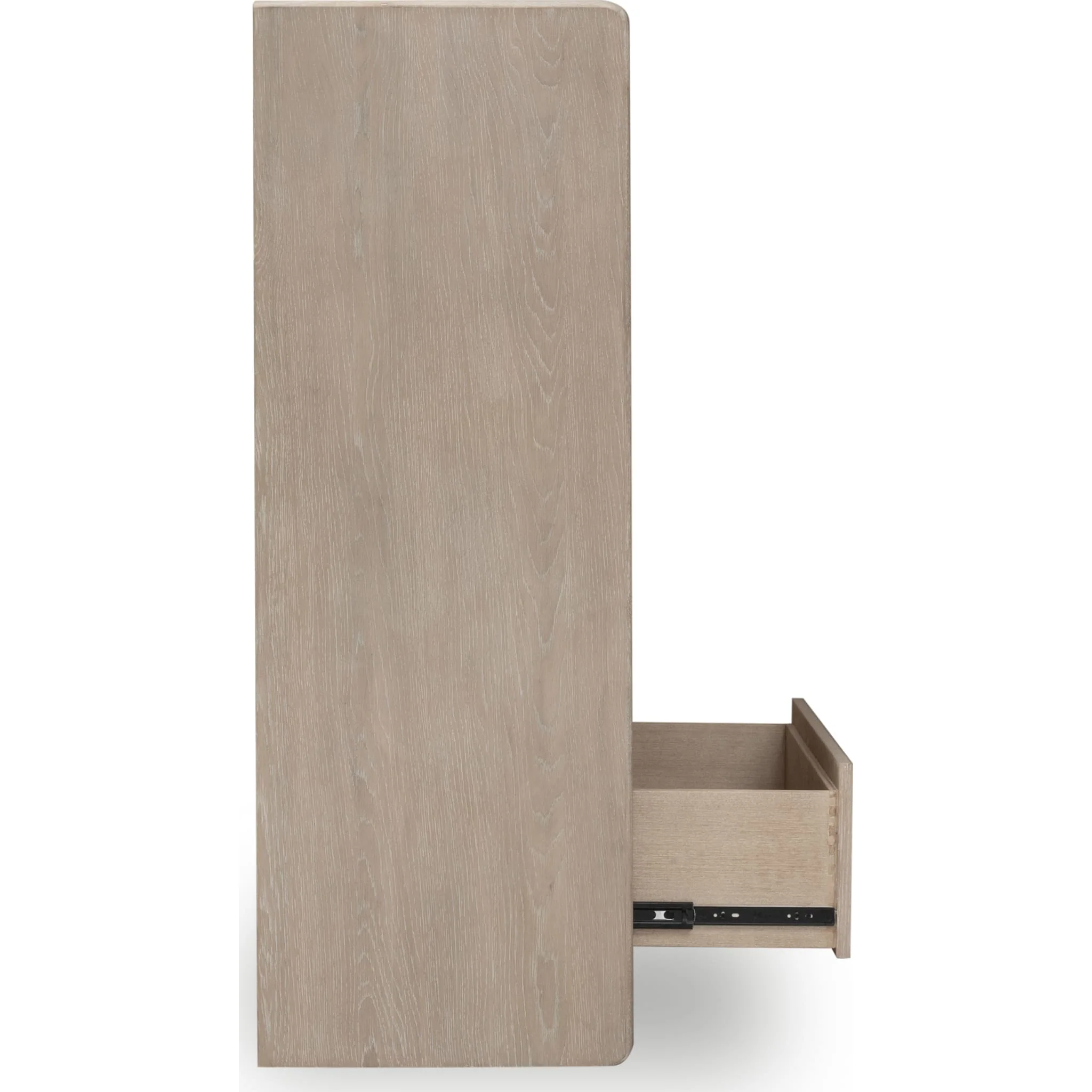 Gardenia Five Drawer Oak Wood Chest in Chai - Image 5