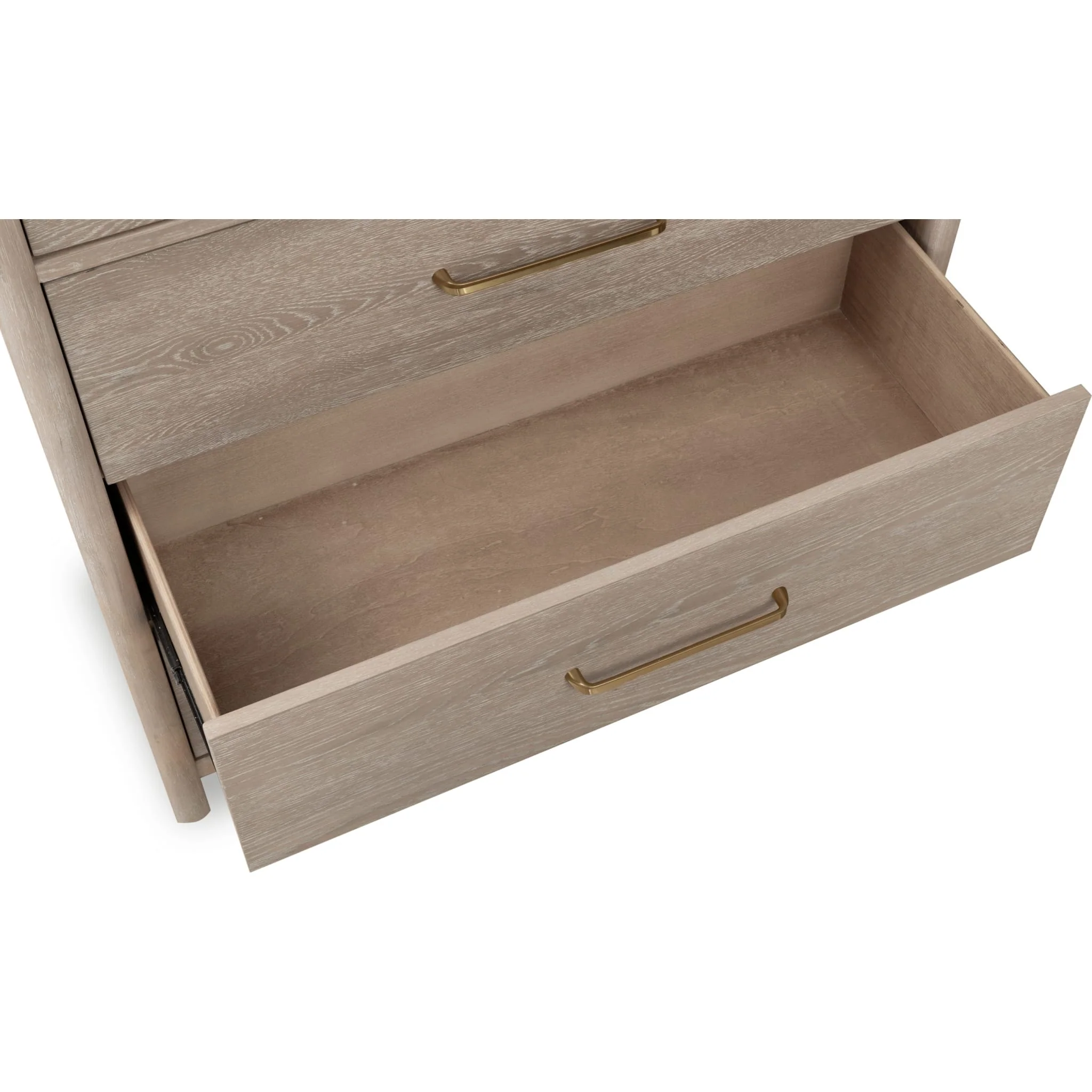 Gardenia Five Drawer Oak Wood Chest in Chai - Image 7