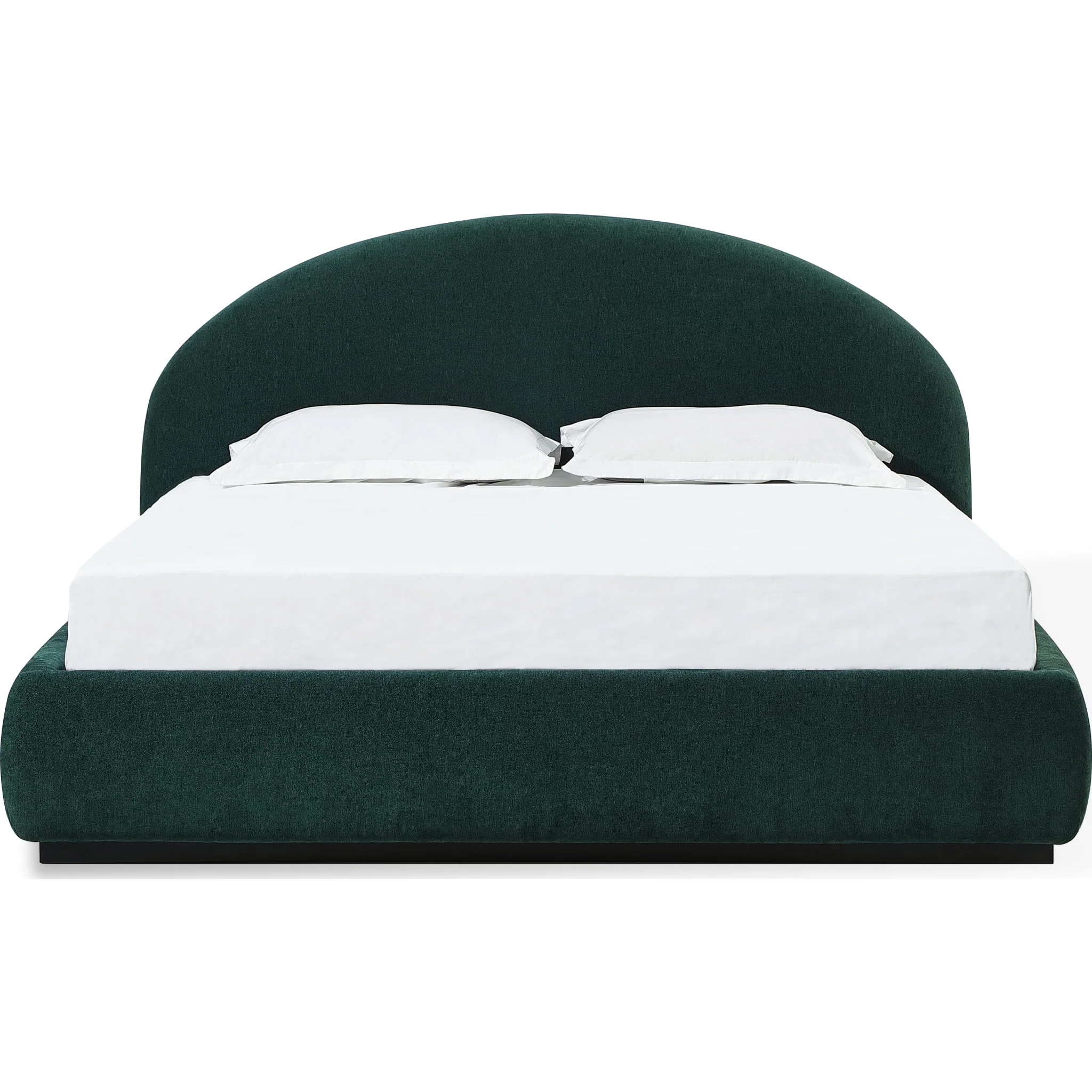 Flex Upholstered Bed in Emerald Chenille (2026) - Image 6