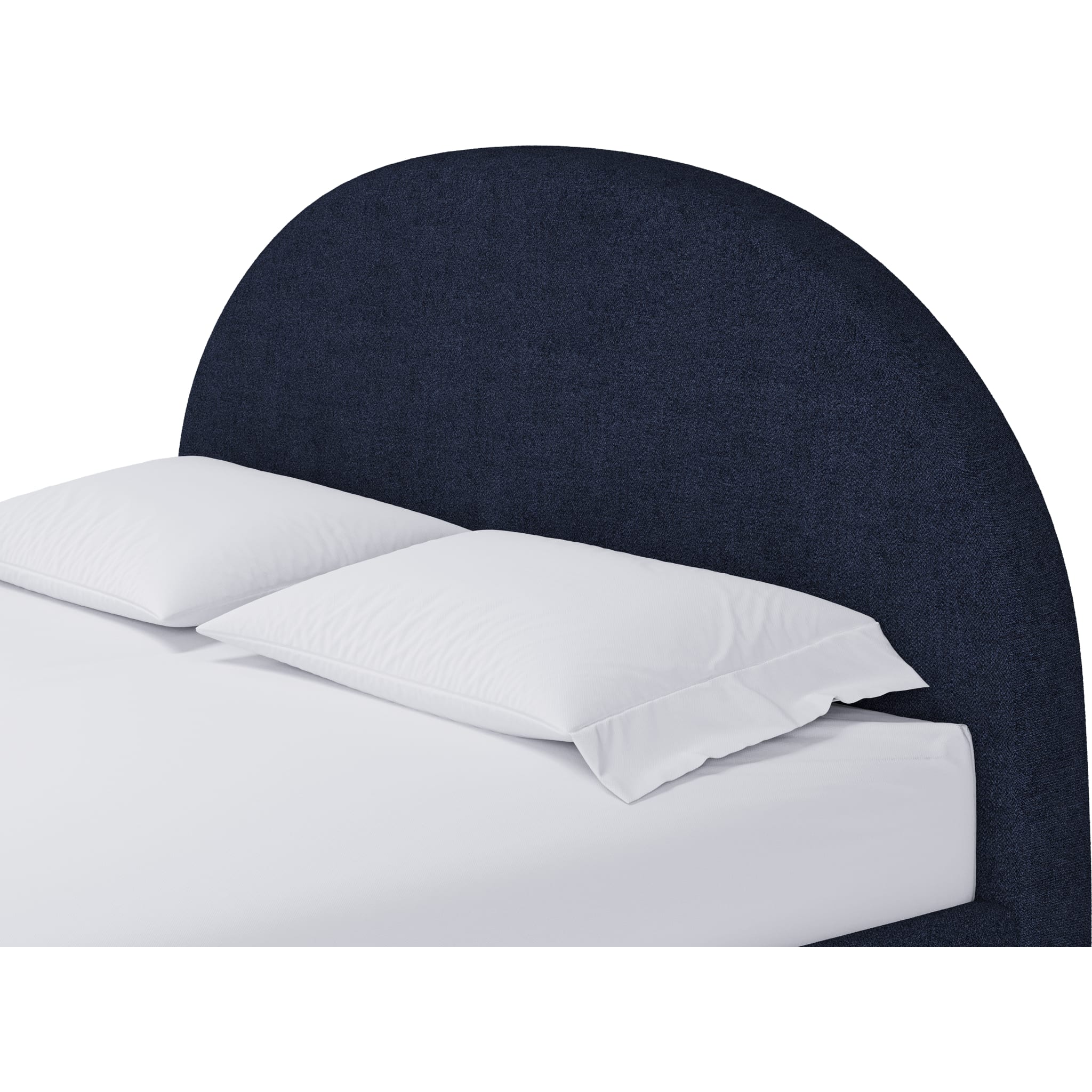 Flex Upholstered Bed in Blue Jeans Chenille - Image 4