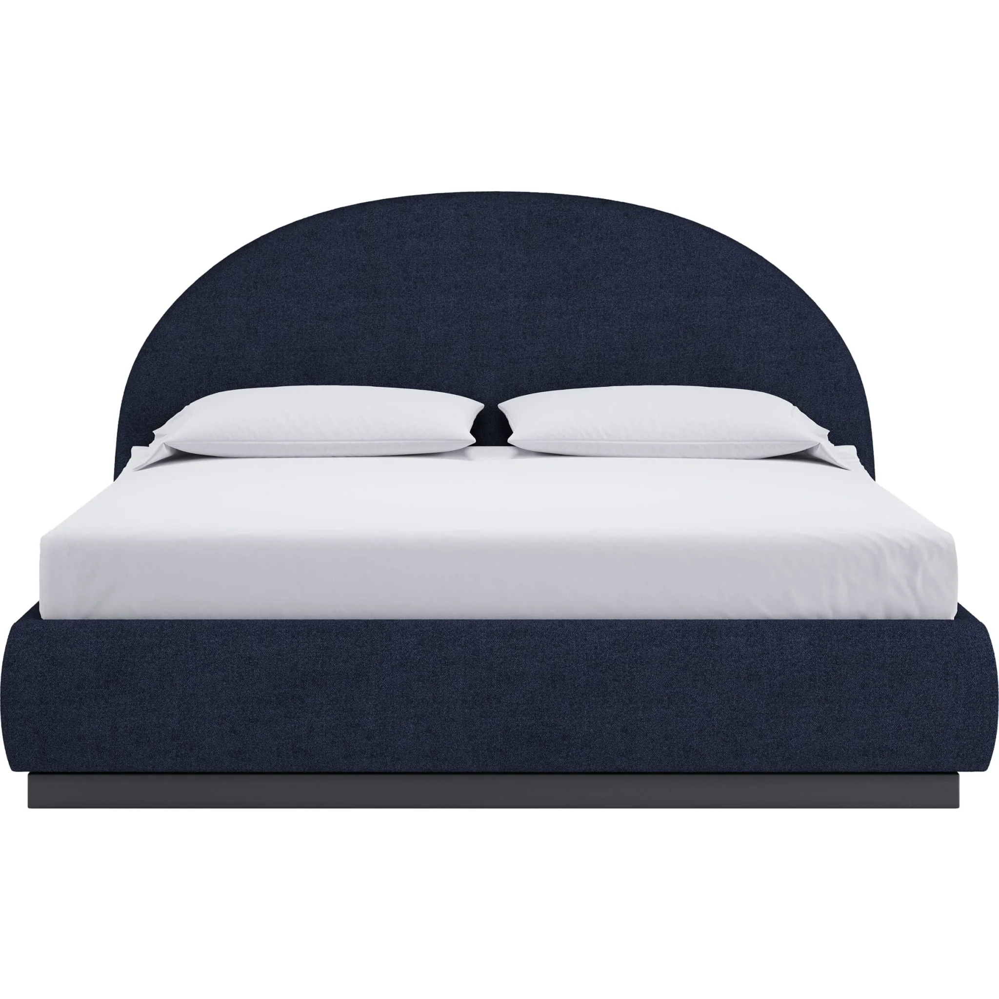 Flex Upholstered Bed in Blue Jeans Chenille - Image 5