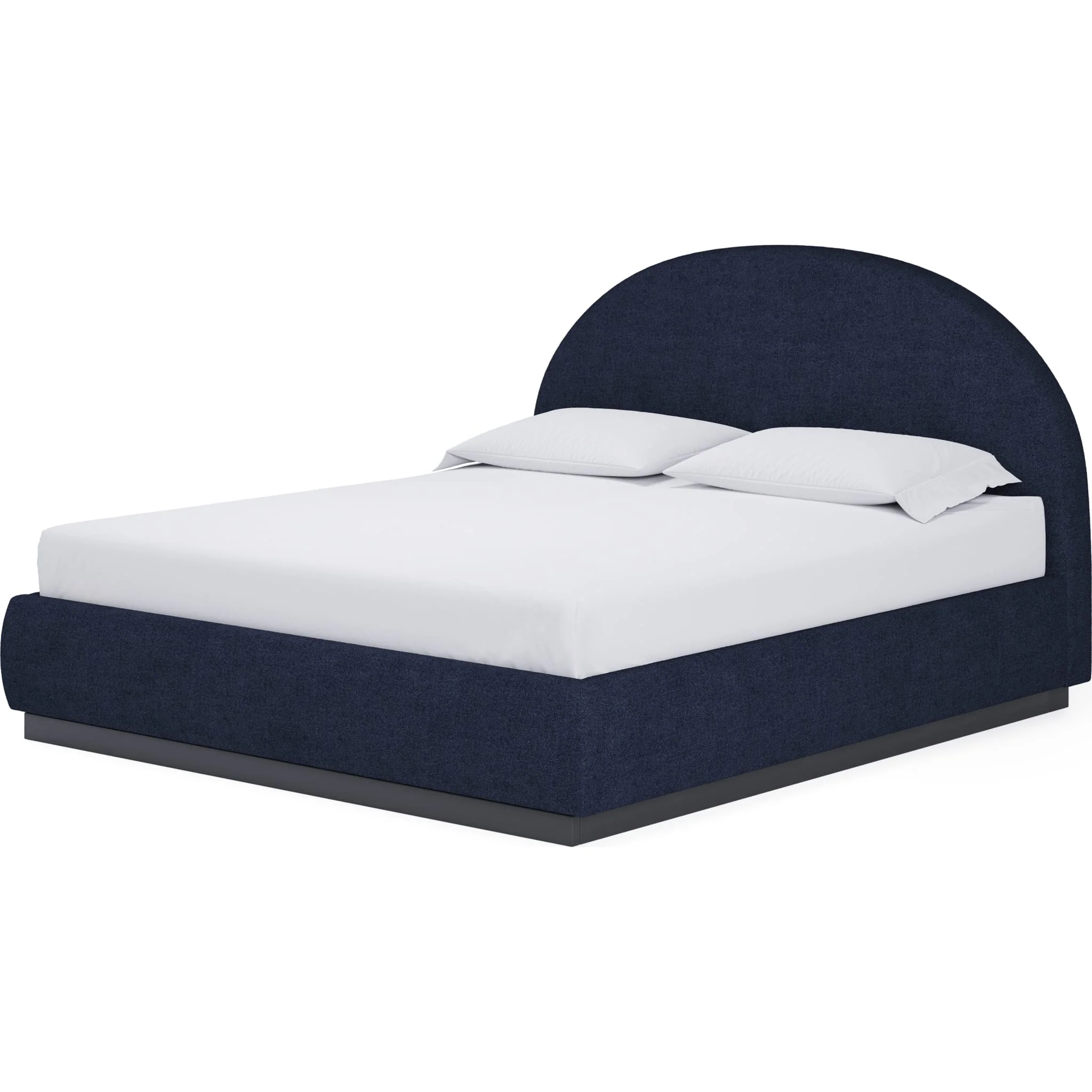 Flex Upholstered Bed in Blue Jeans Chenille (2026) - Image 6