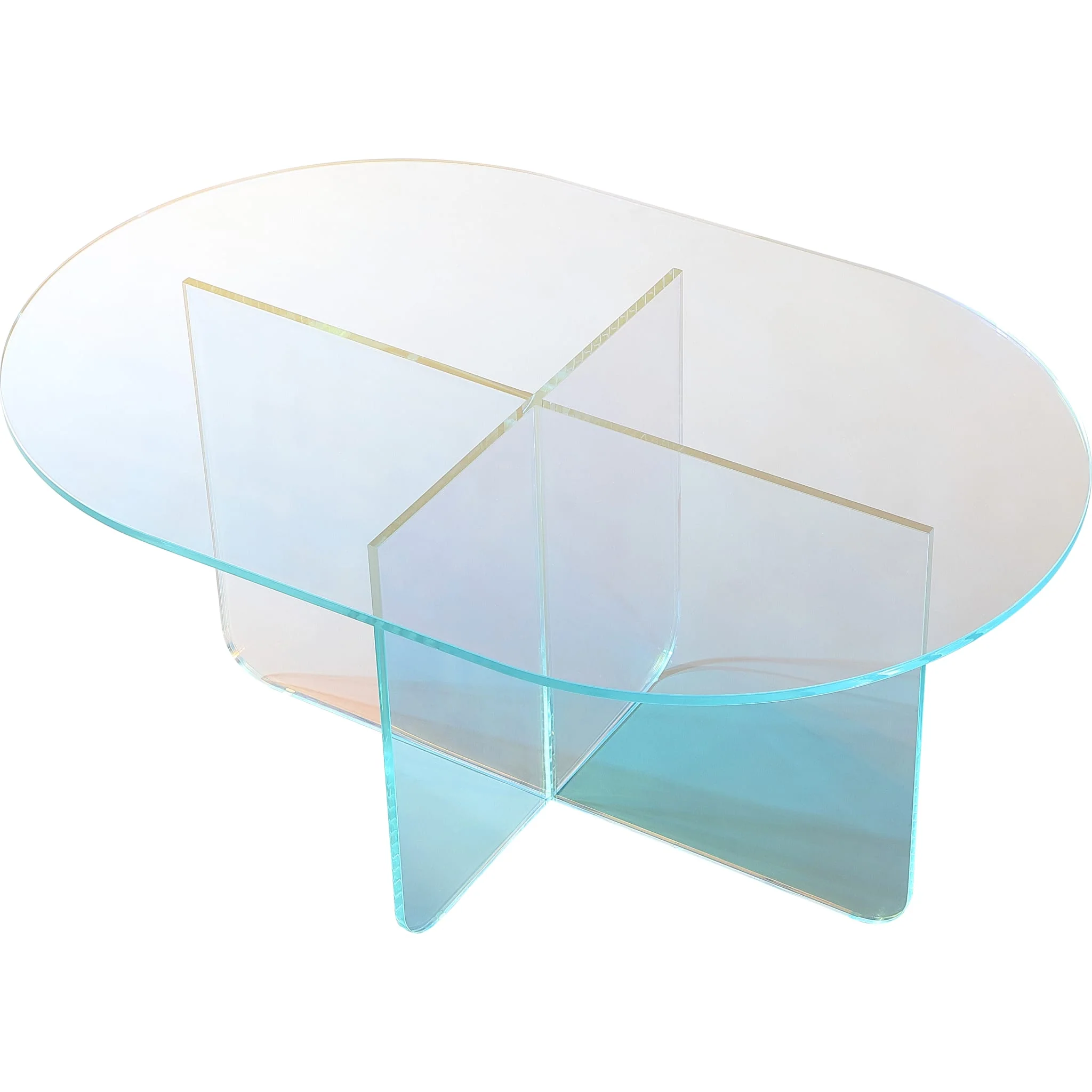 Fomo Coffee Table in Iridescent Glass - Image 3
