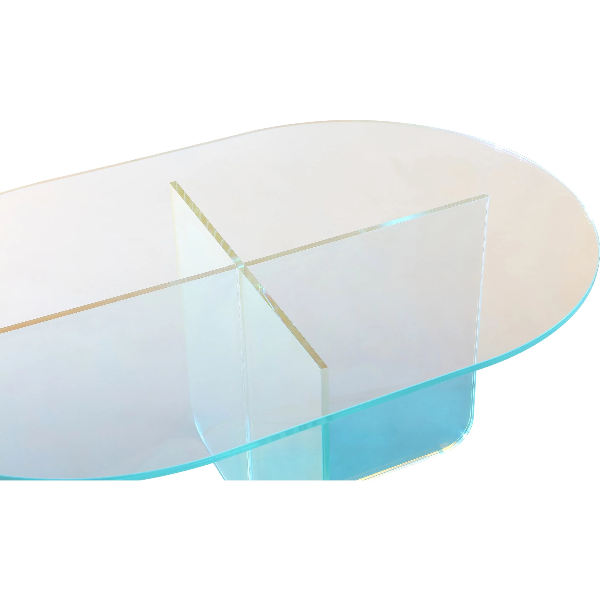 Fomo Coffee Table in Iridescent Glass - Image 6