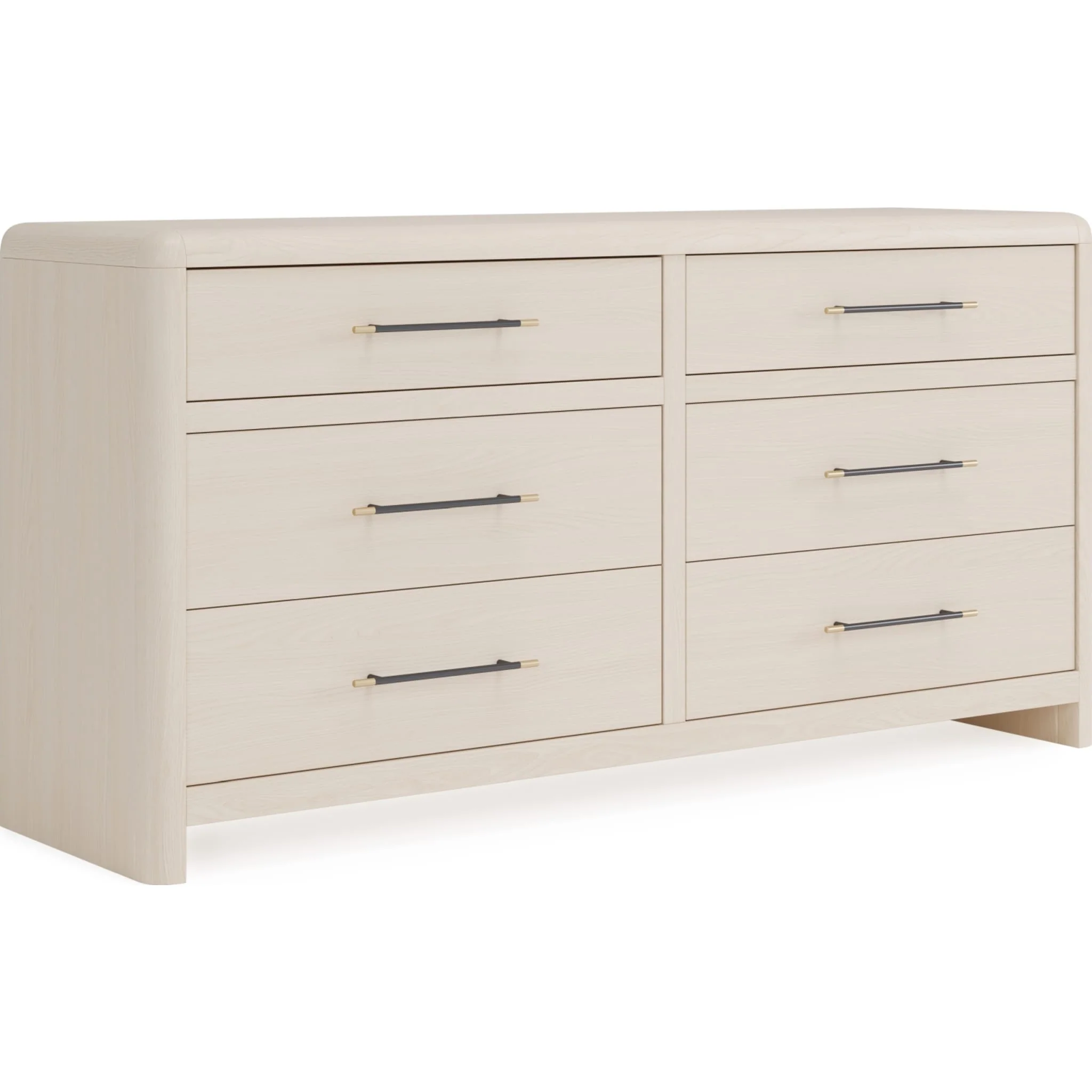 Wallen 6 Dwr Dresser- Wh Snd - Image 5