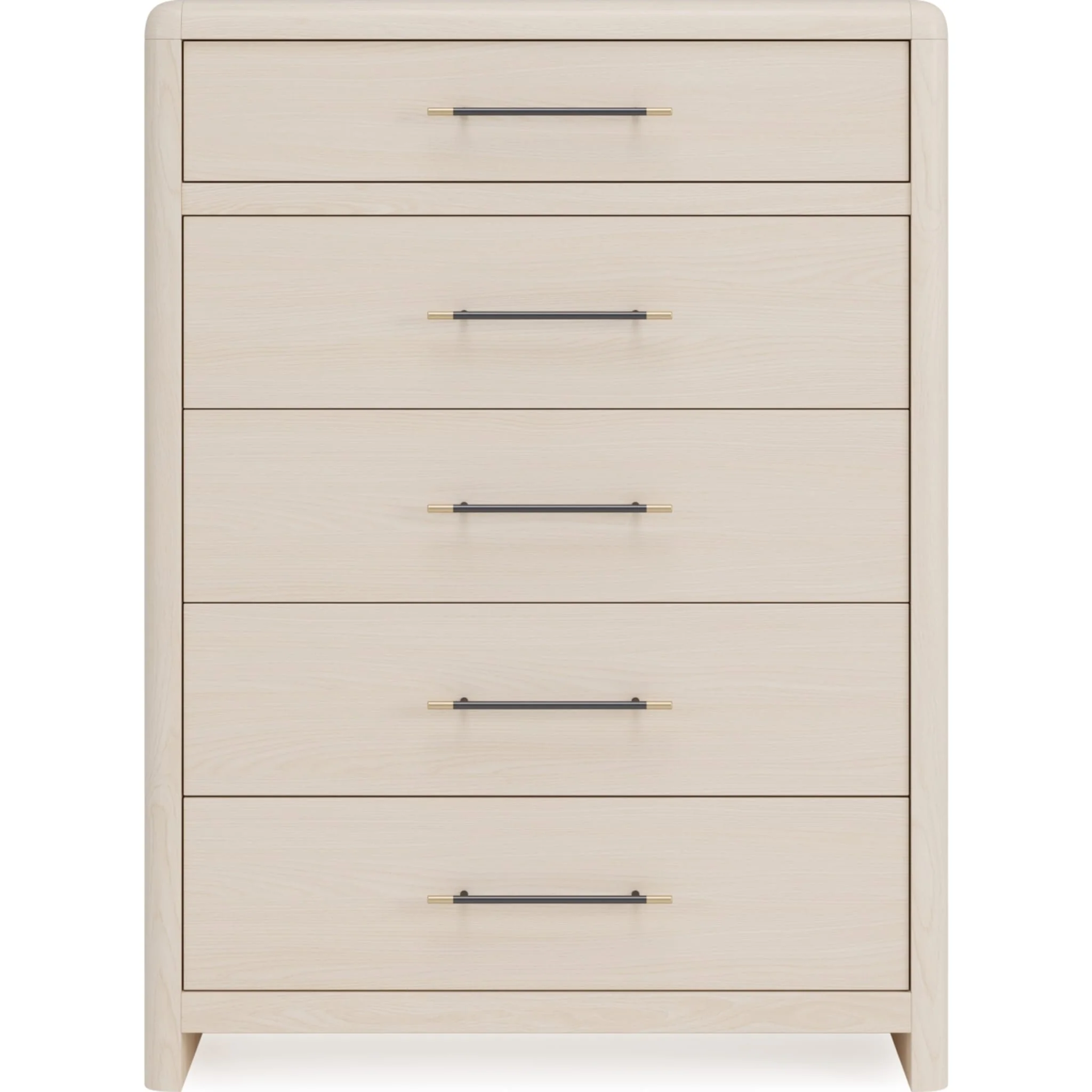 Wallen 5 Drawer Chest- Wht Snd - Image 3