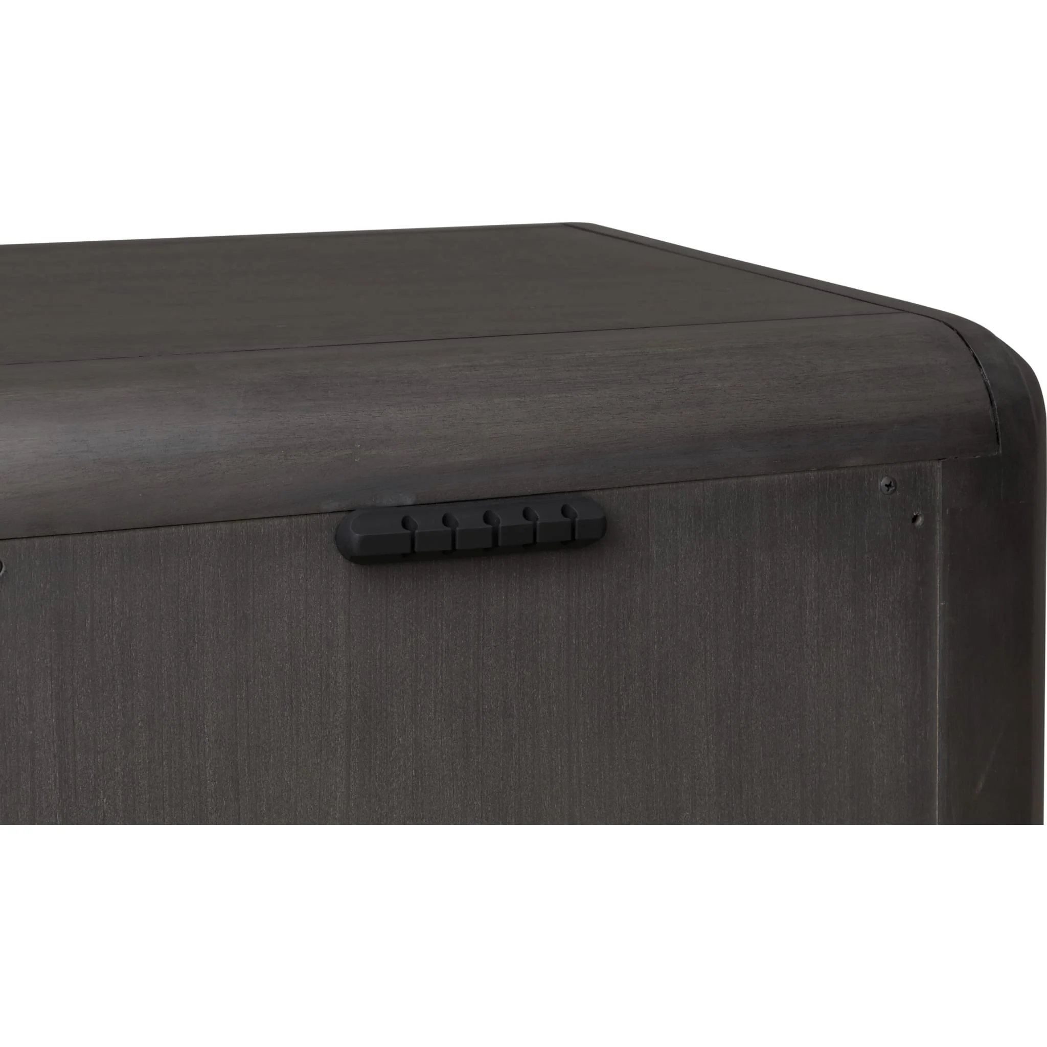 Xolani One Drawer Acacia Wood Nightstand in Jaguar - Image 9