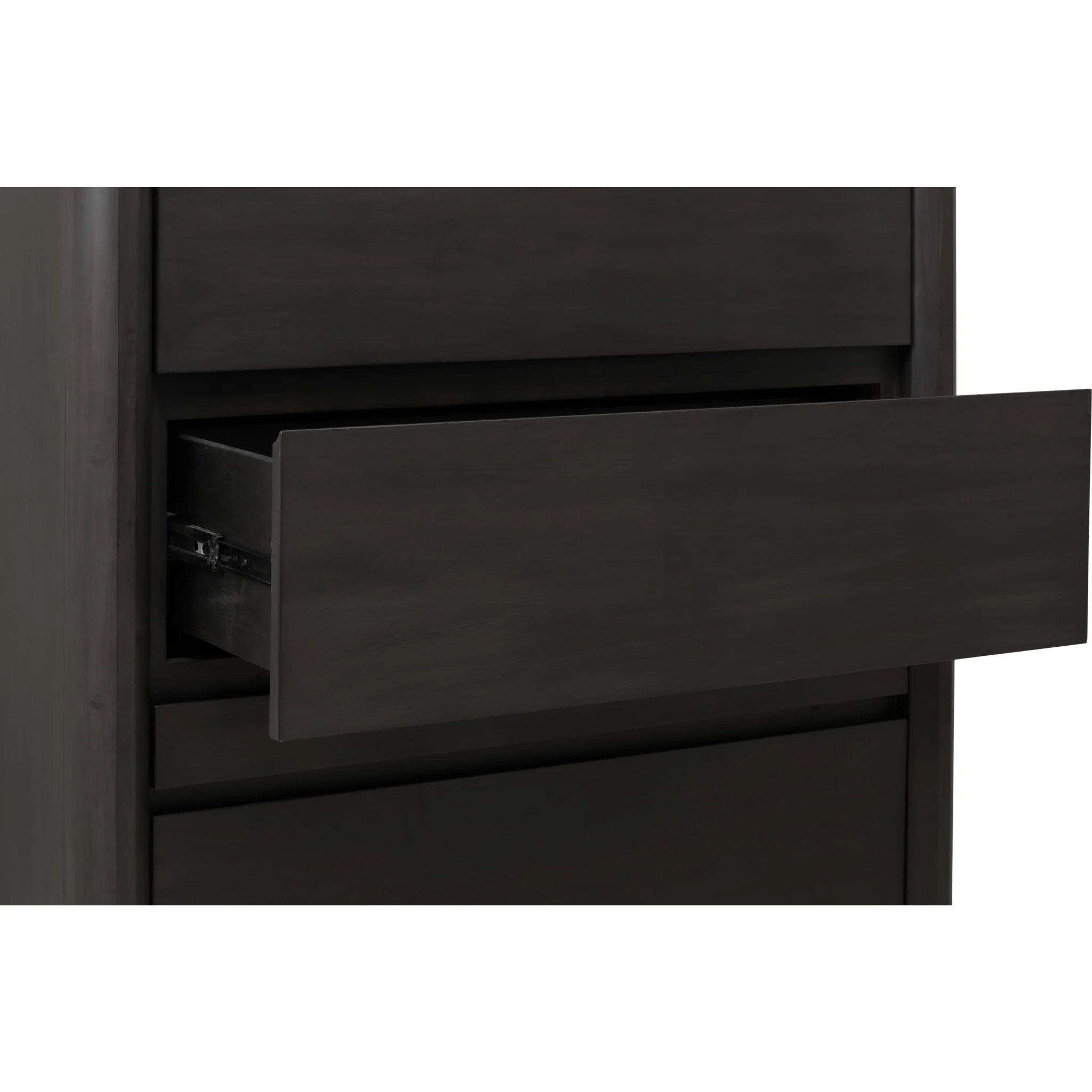 Xolani Five Drawer Acacia Wood Chest with Jewelry Tray in Jaguar - Image 6