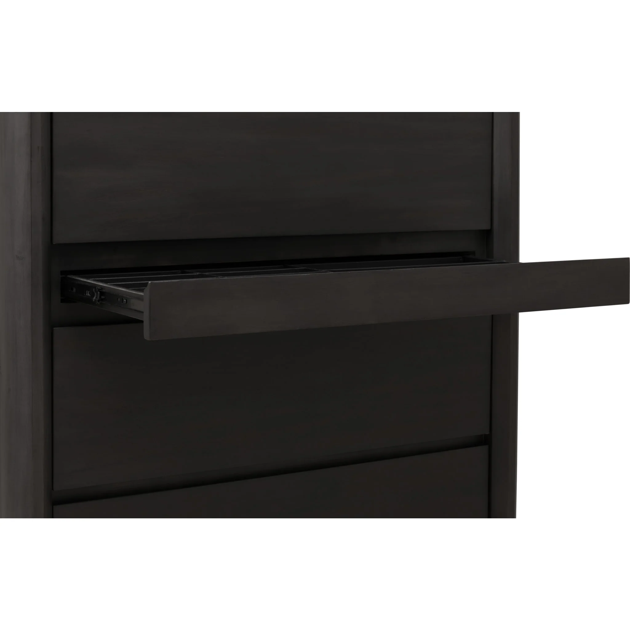 Xolani Five Drawer Acacia Wood Chest with Jewelry Tray in Jaguar - Image 7