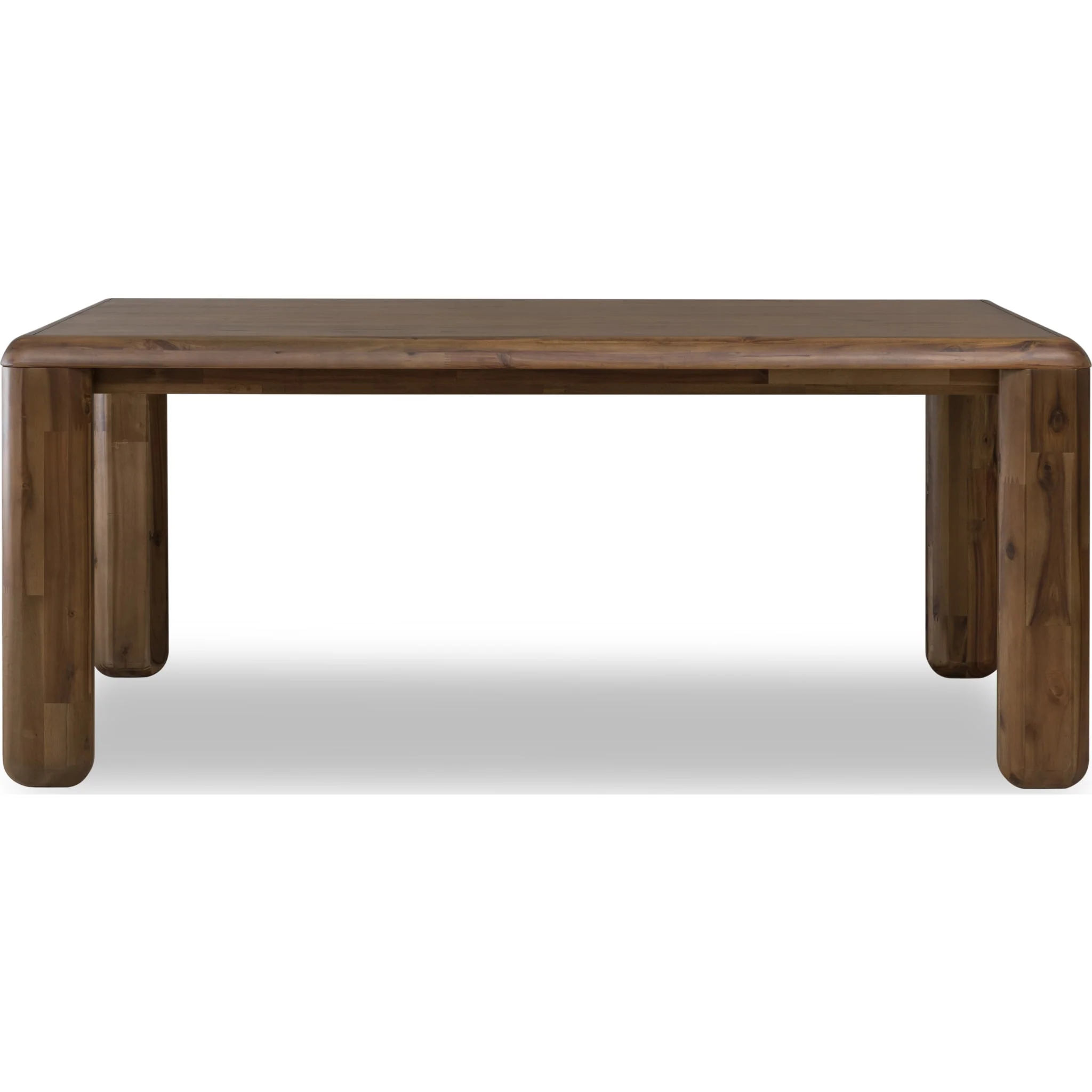 Xolani Rectangular Acacia Wood Leg Table in Impala - Image 3