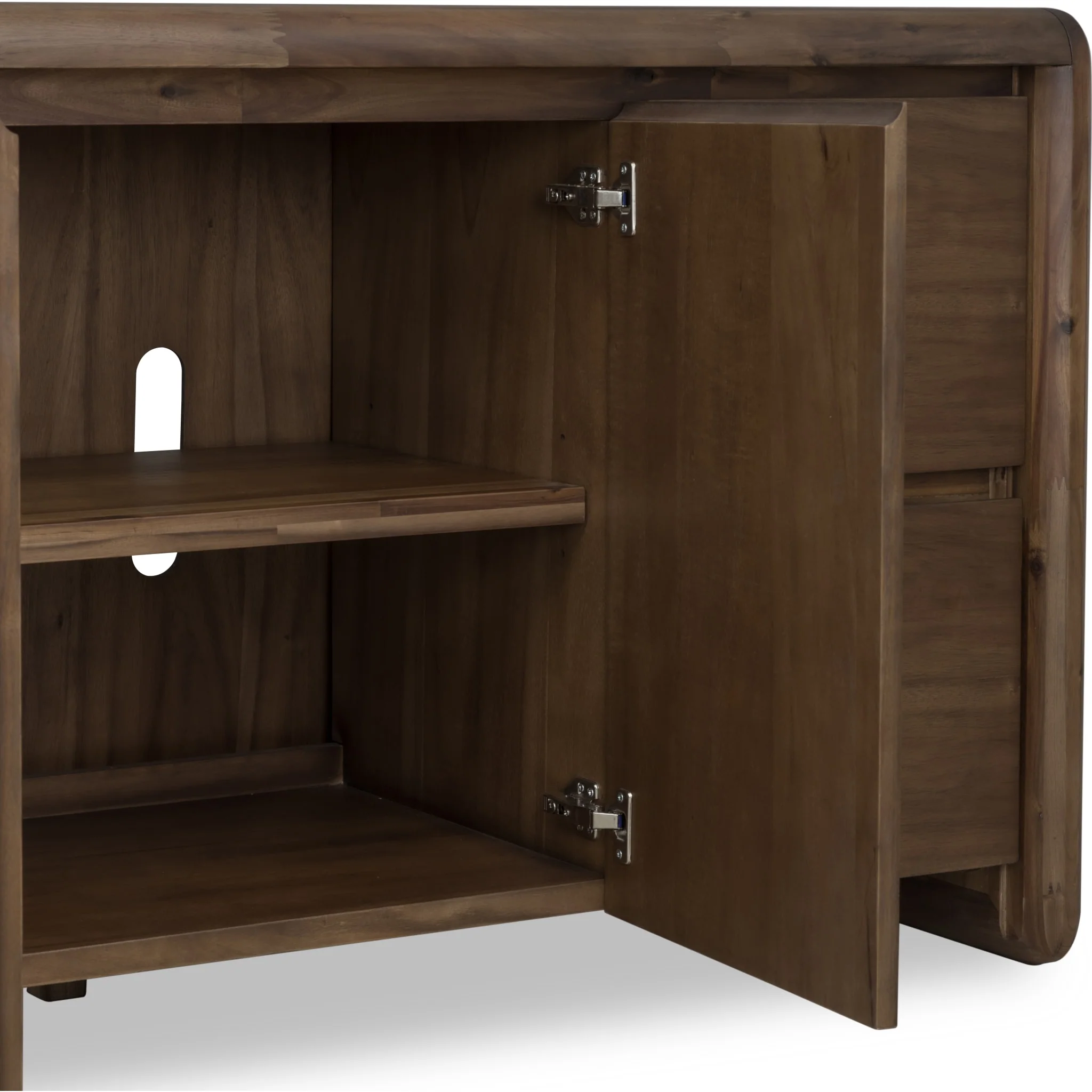 Xolani Two Door Four Drawer Acacia Wood Sideboard in Impala - Image 6
