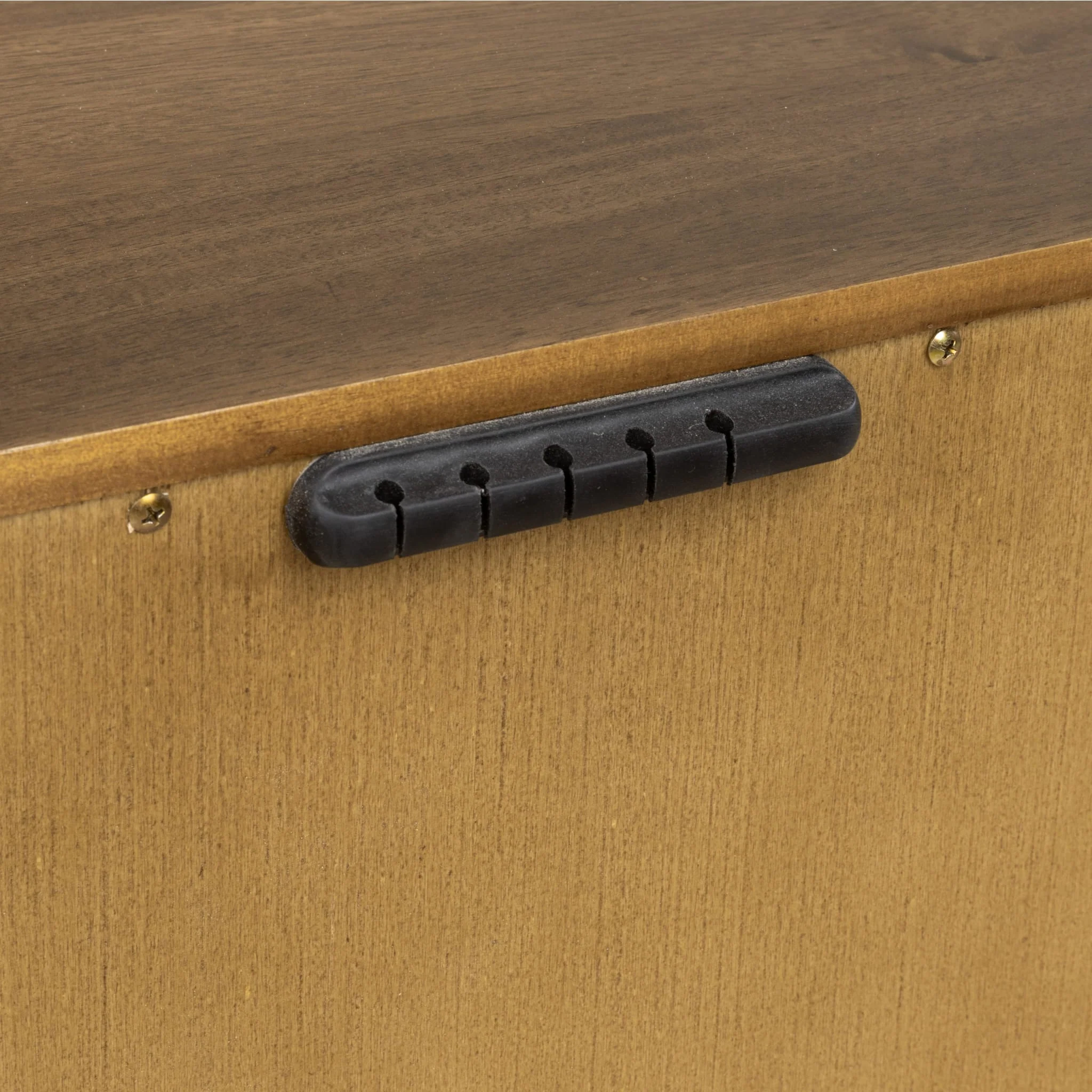 Boka Two Drawer Acacia Wood Nightstand in Impala - Image 5
