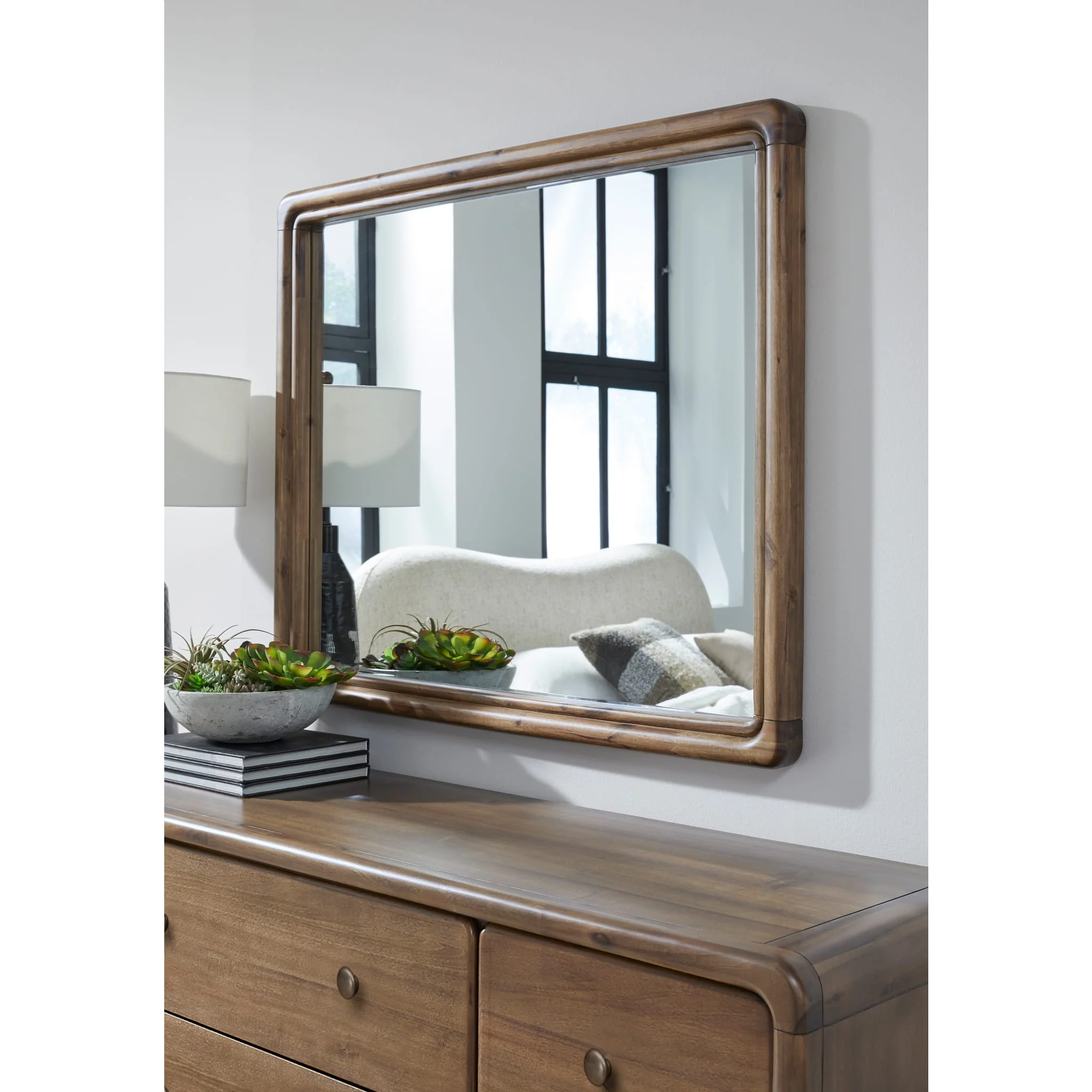 Boka Beveled Glass Wall or Dresser Mirror in Impala - Image 4