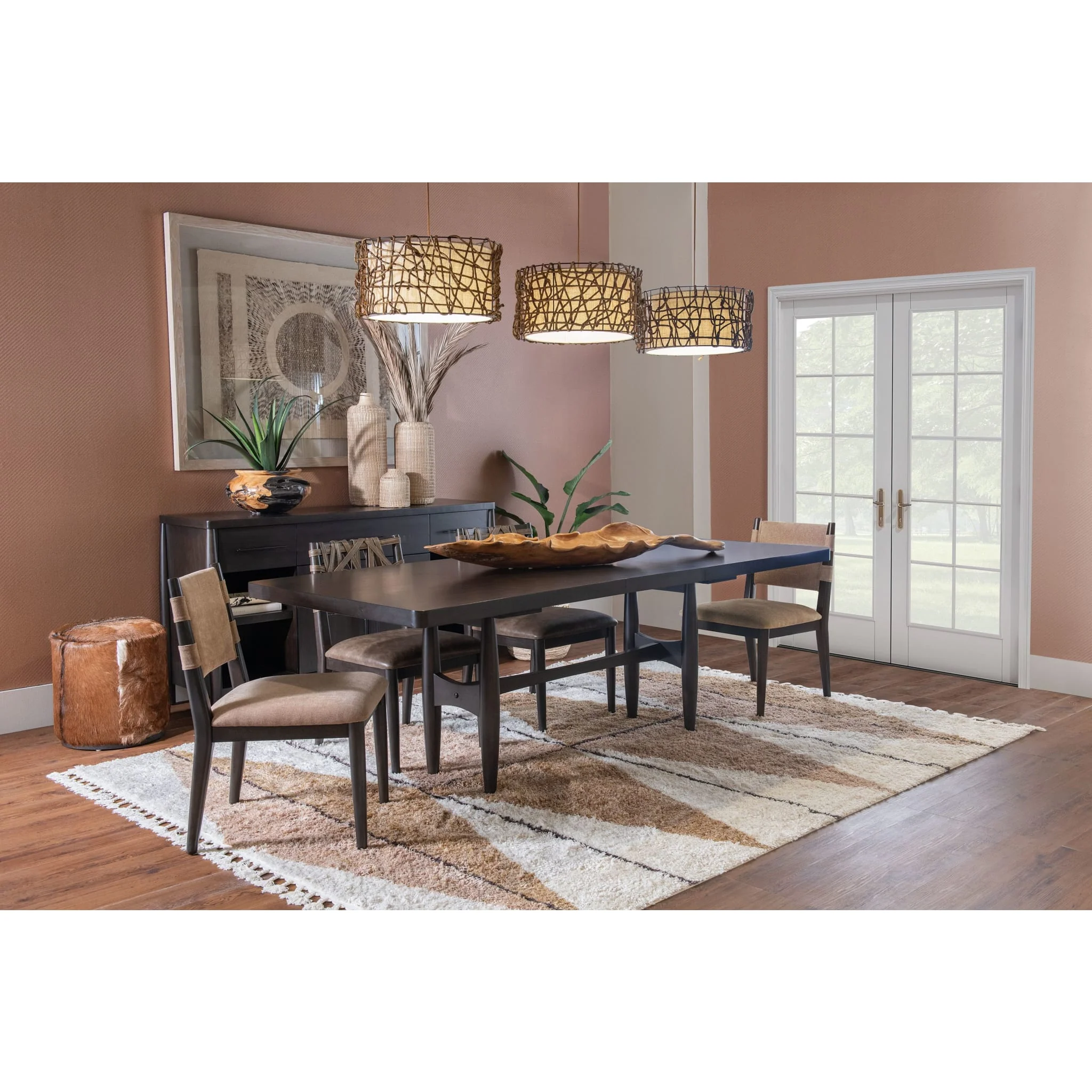 Koko Extendable Rectangular Dining Table in Minx - Image 13
