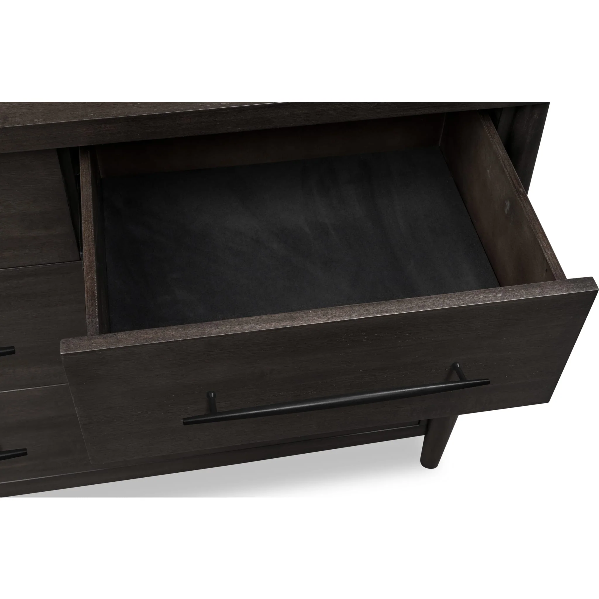 Koko Seven Drawer Acacia Wood Dresser in Minx - Image 4
