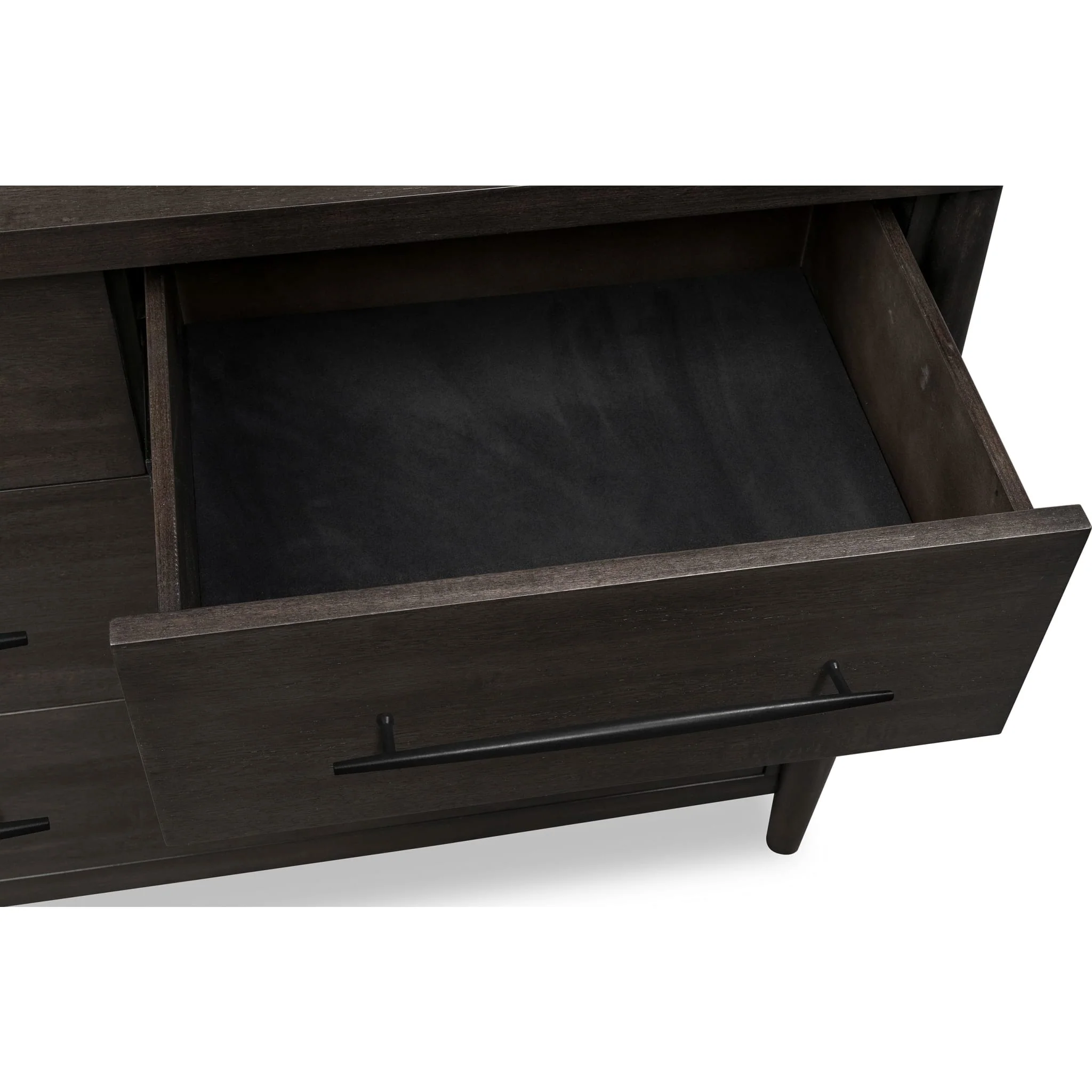 Koko Seven Drawer Acacia Wood Dresser in Minx - Image 6