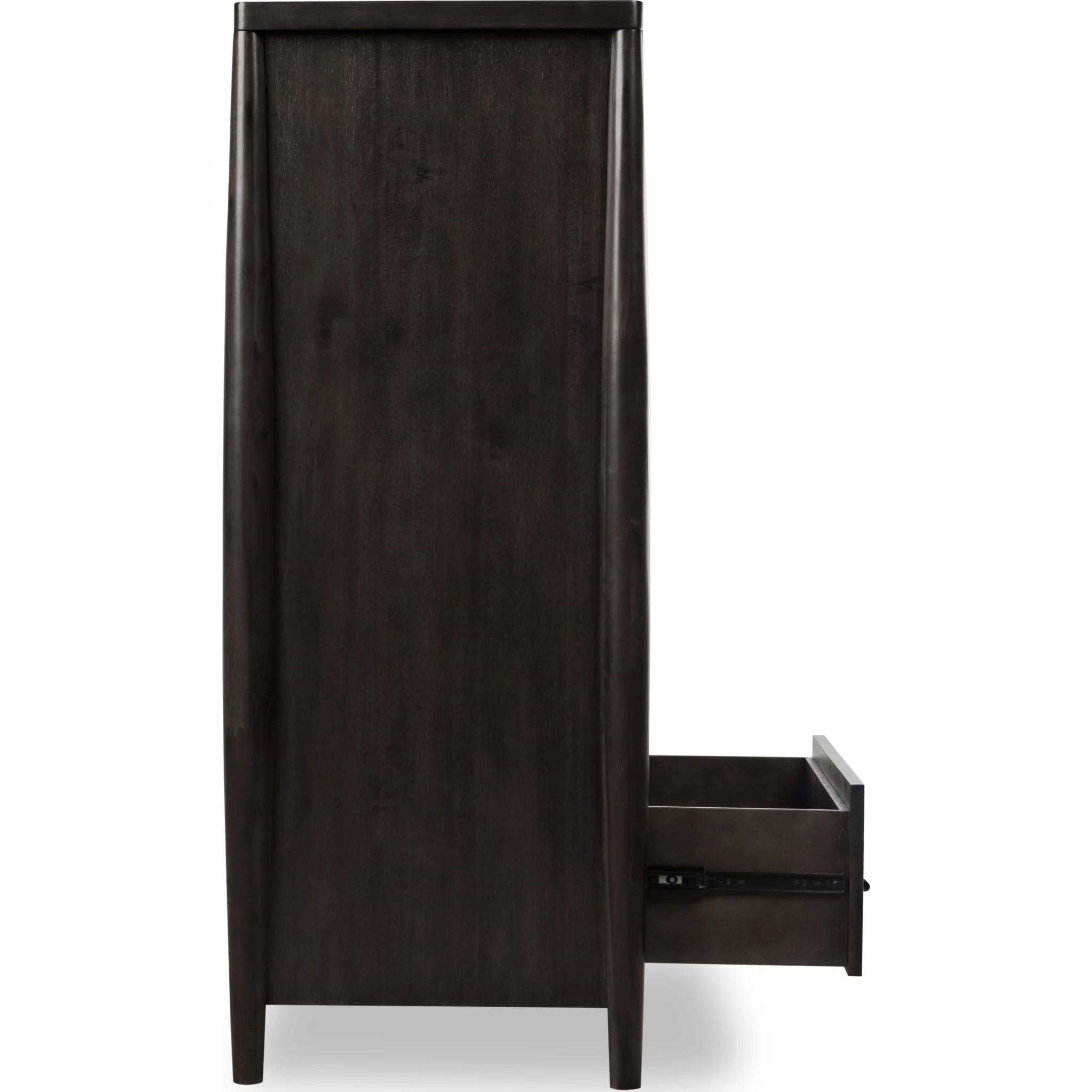 Koko Five Drawer Acacia Wood Chest in Minx - Image 4