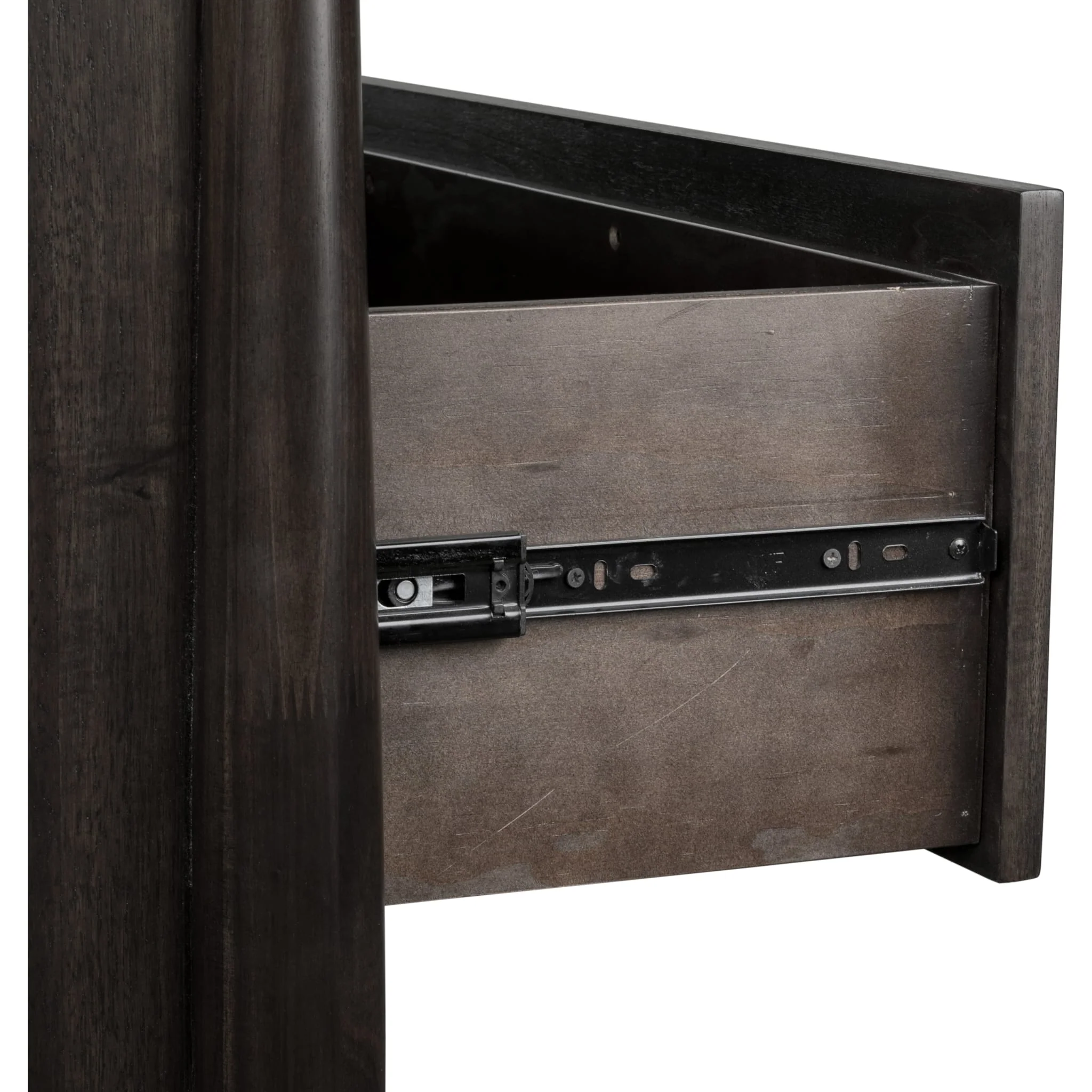 Koko Five Drawer Acacia Wood Chest in Minx - Image 7