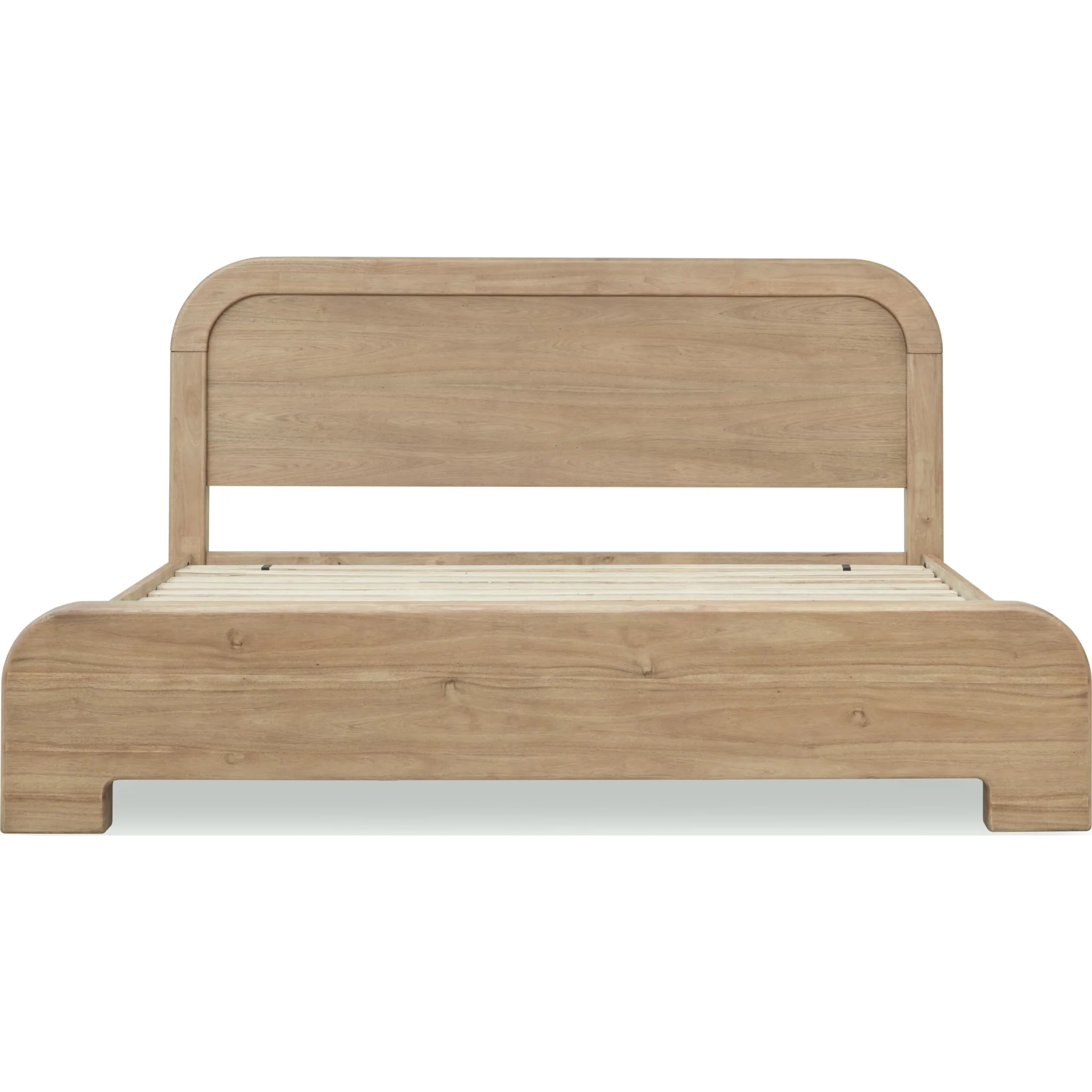 Kione Acacia Wood Platform Bed in Lioness - Image 4