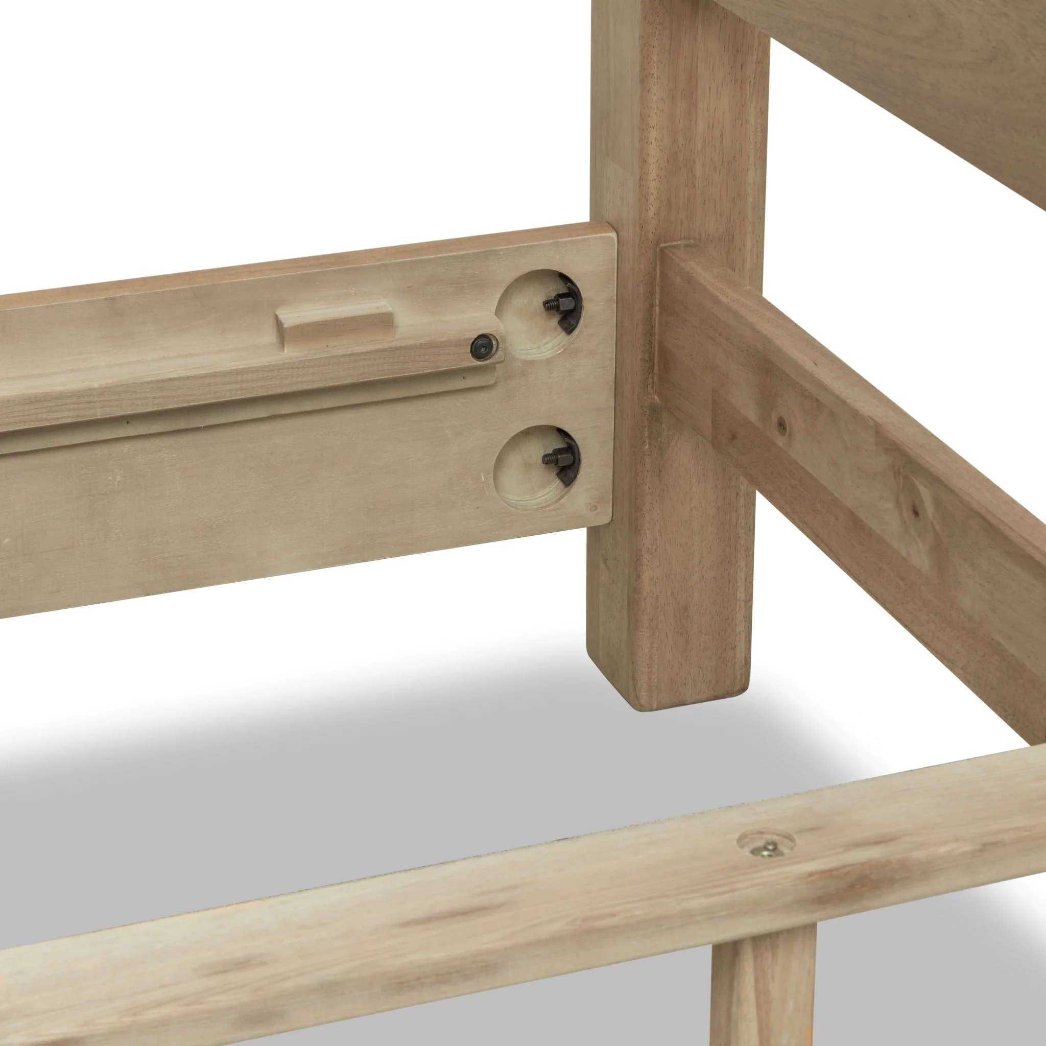Kione Acacia Wood Platform Bed in Lioness - Image 8