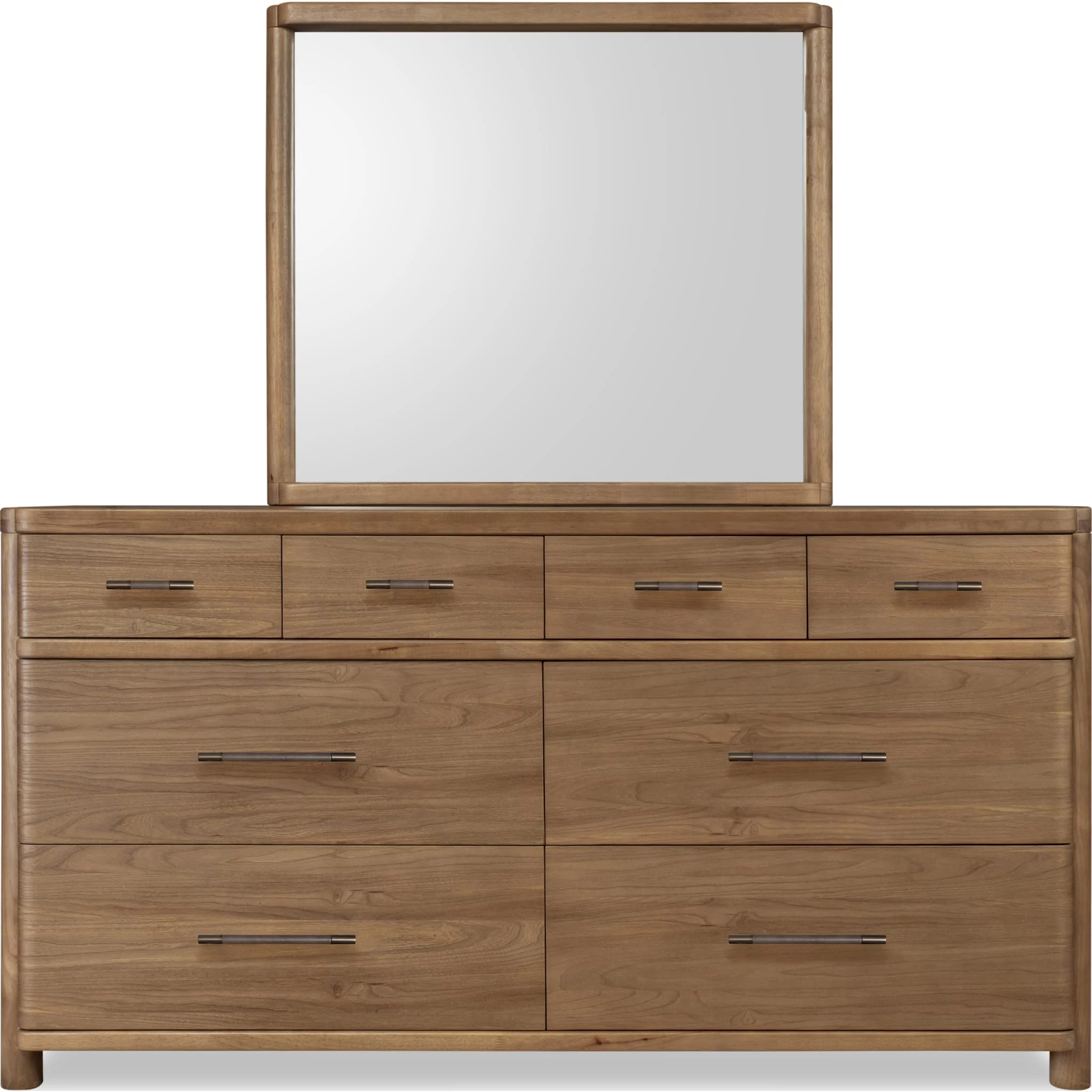 Hollis 8 Drw Dresser - Cbn Glw - Image 5