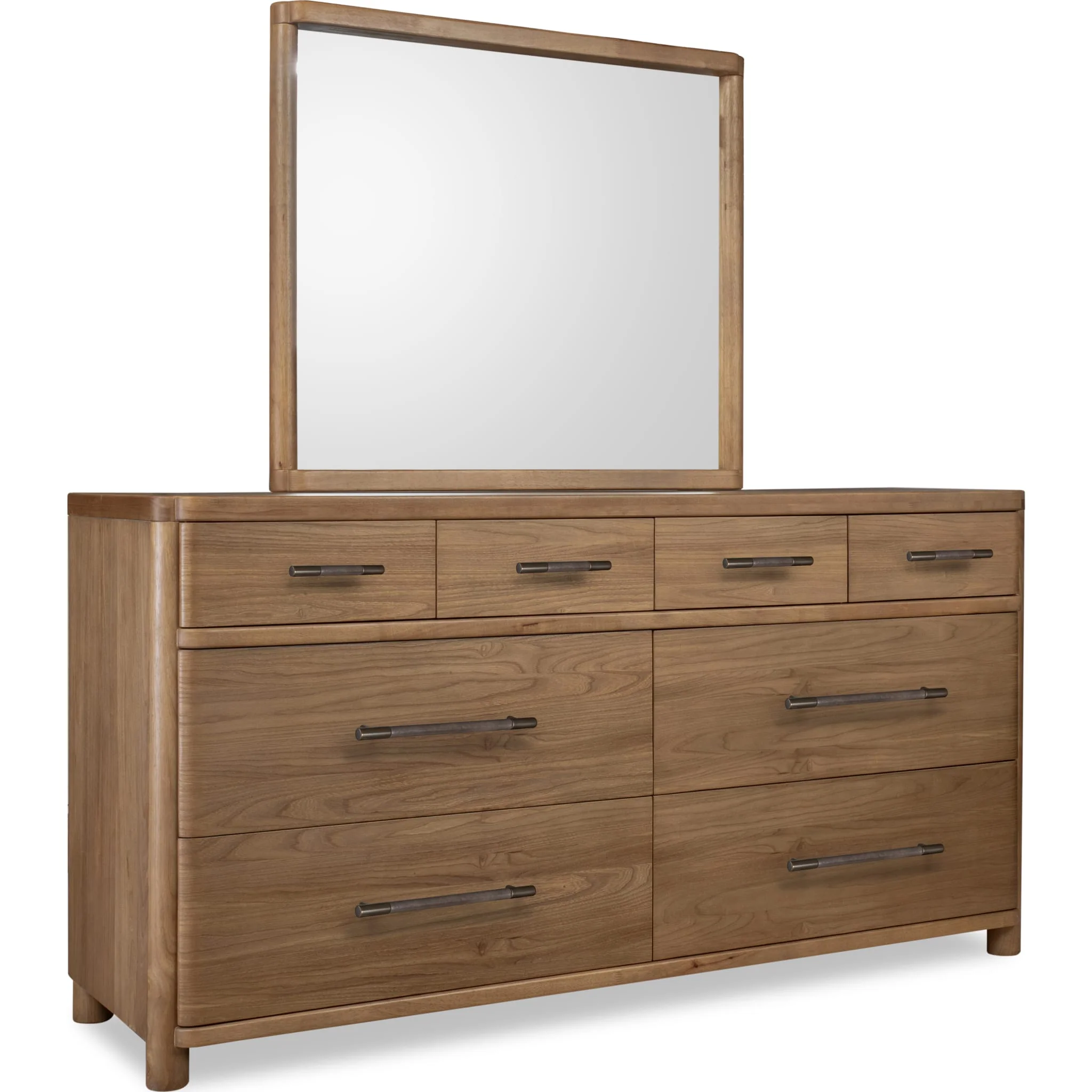 Hollis 8 Drw Dresser - Cbn Glw - Image 6