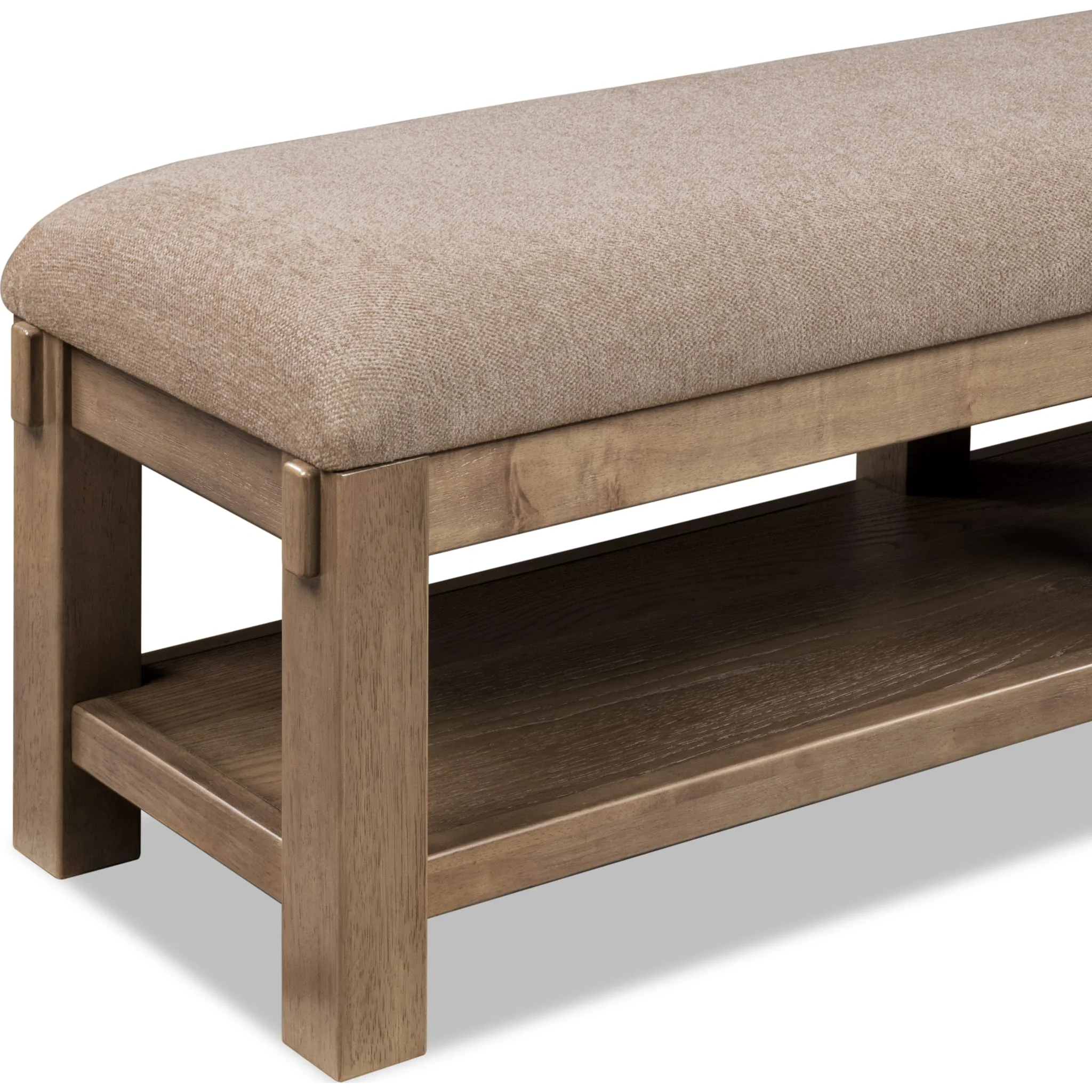 Roycroft Wd/Up Bench - Bn/H Wd - Image 5