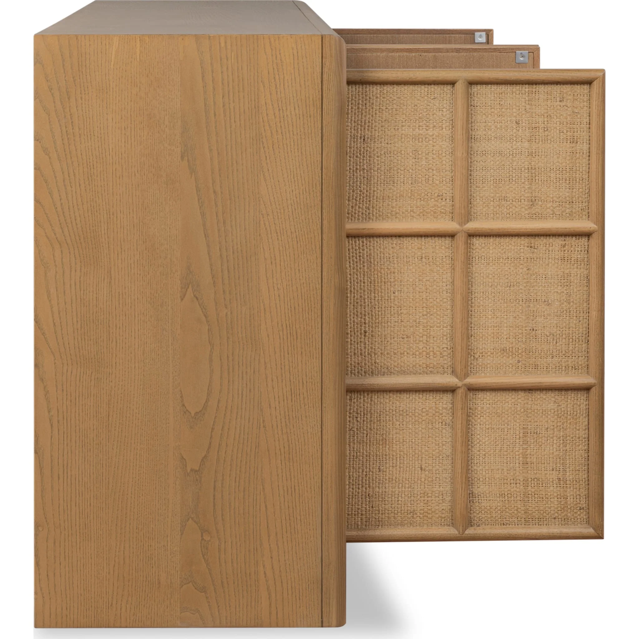 Barton Strg Cabinet - Frappe - Image 4