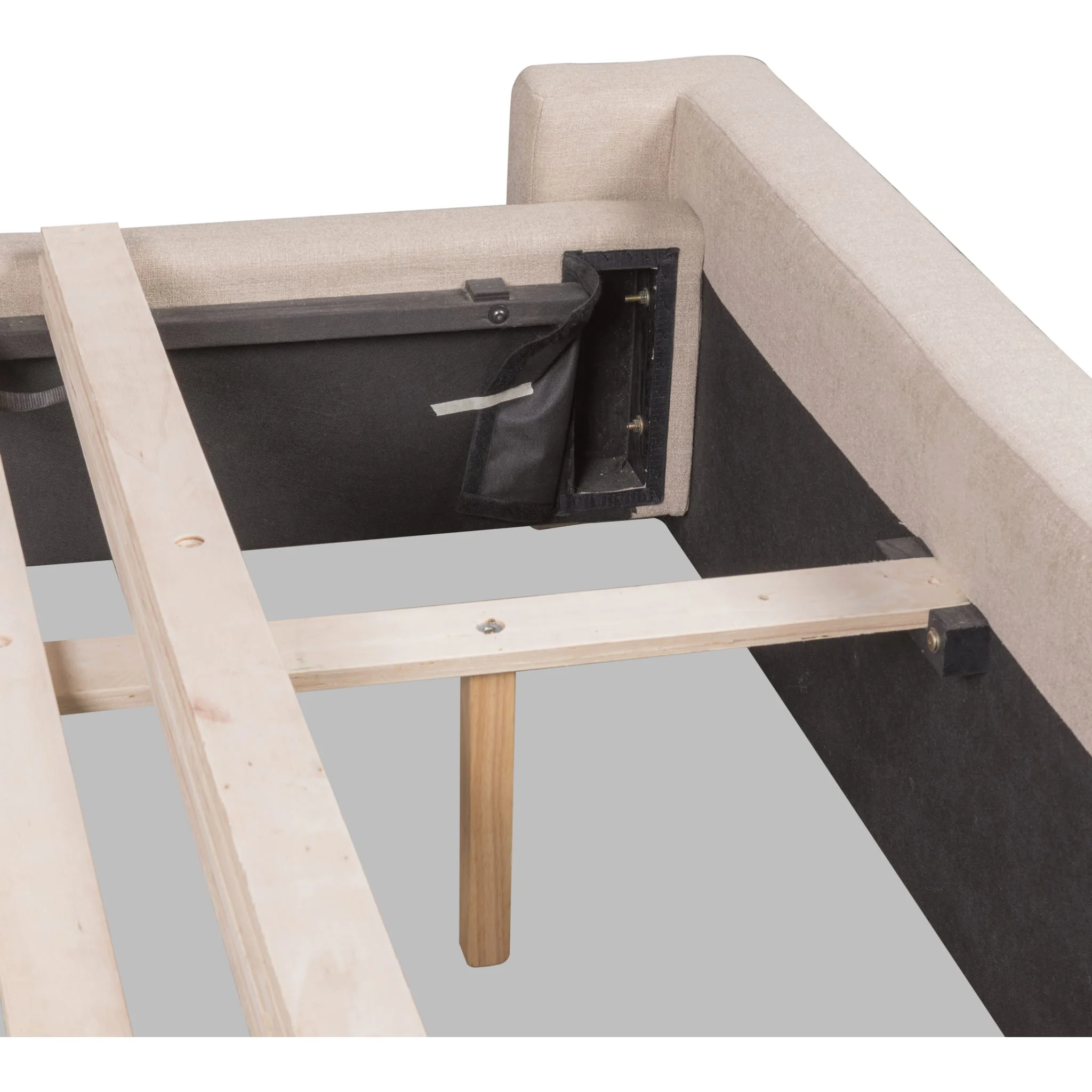 Arroyo Uph Bed - Cashew - Image 13