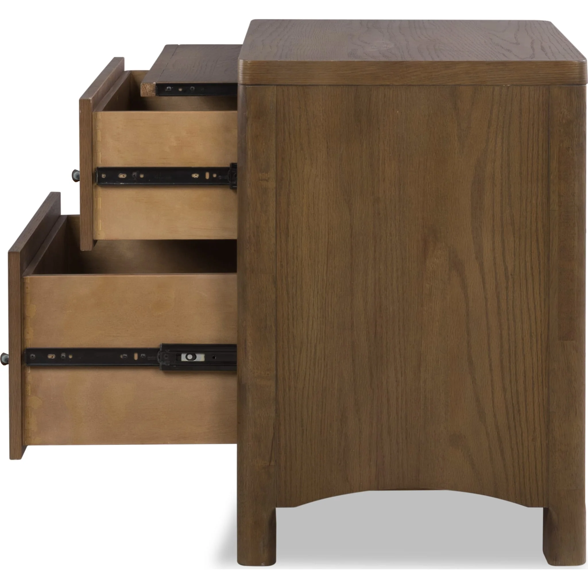 Arden 2-Drw NS - Tavern Brown - Image 5