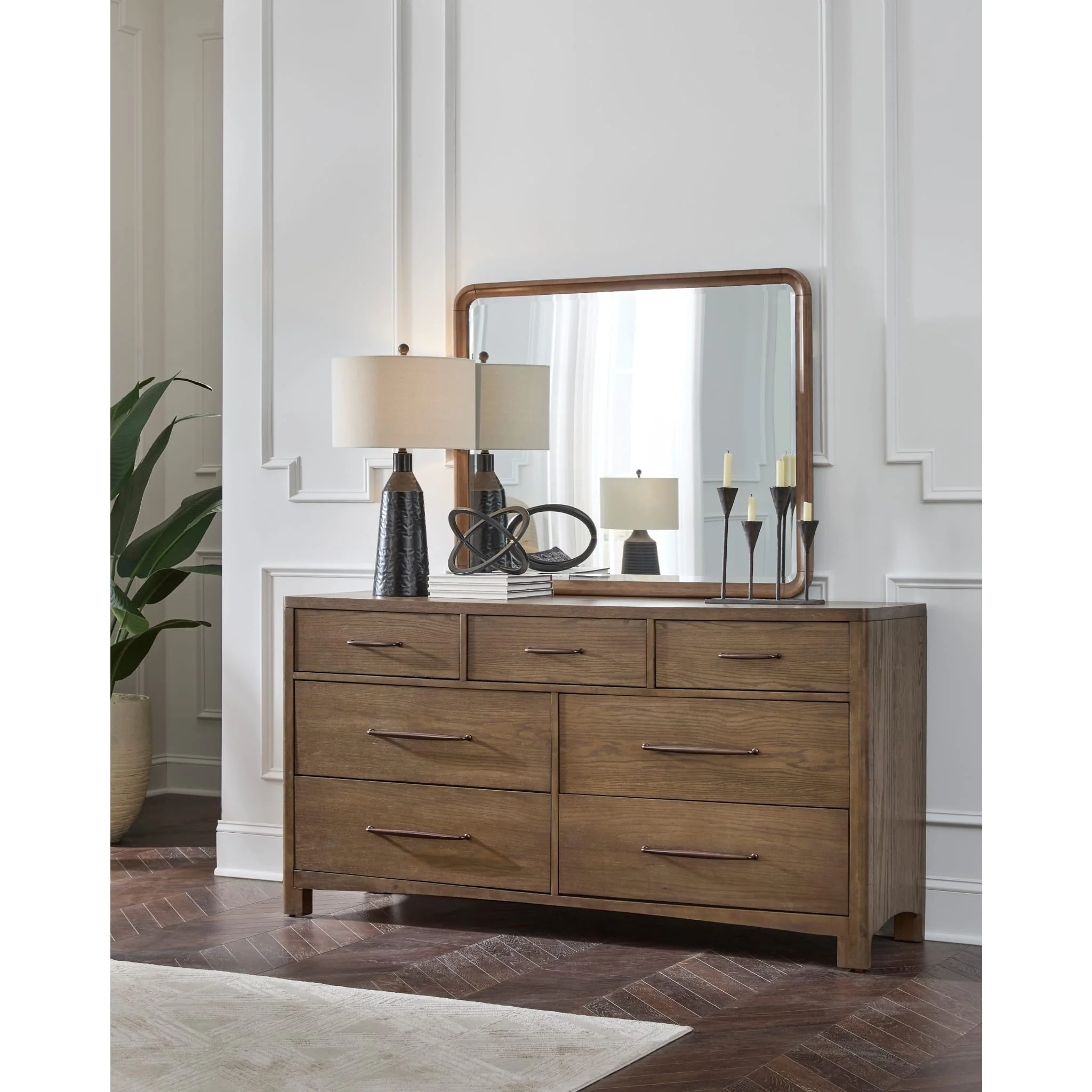 Arden Drs Mirror - Tavern Brwn - Image 5