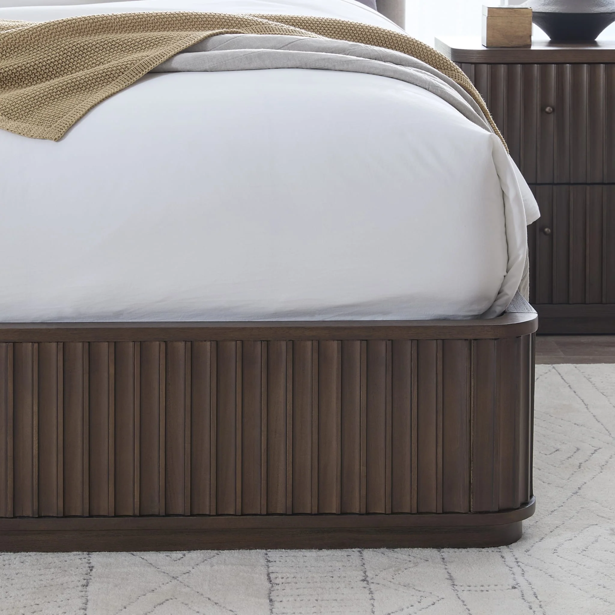 Penny Fluted Bed - Ch Ms - Image 3