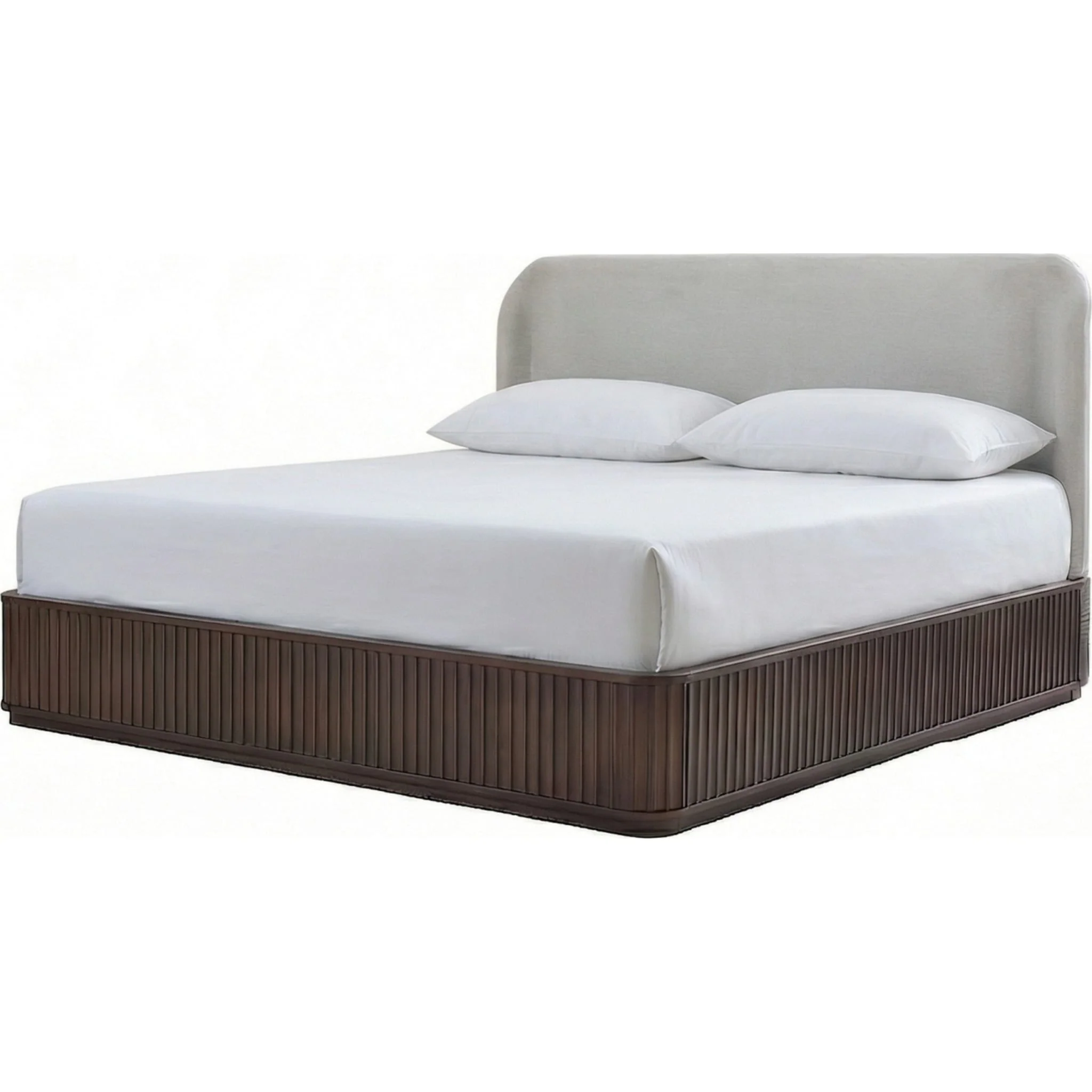 Penny Fluted Bed - Ch Ms - Image 5